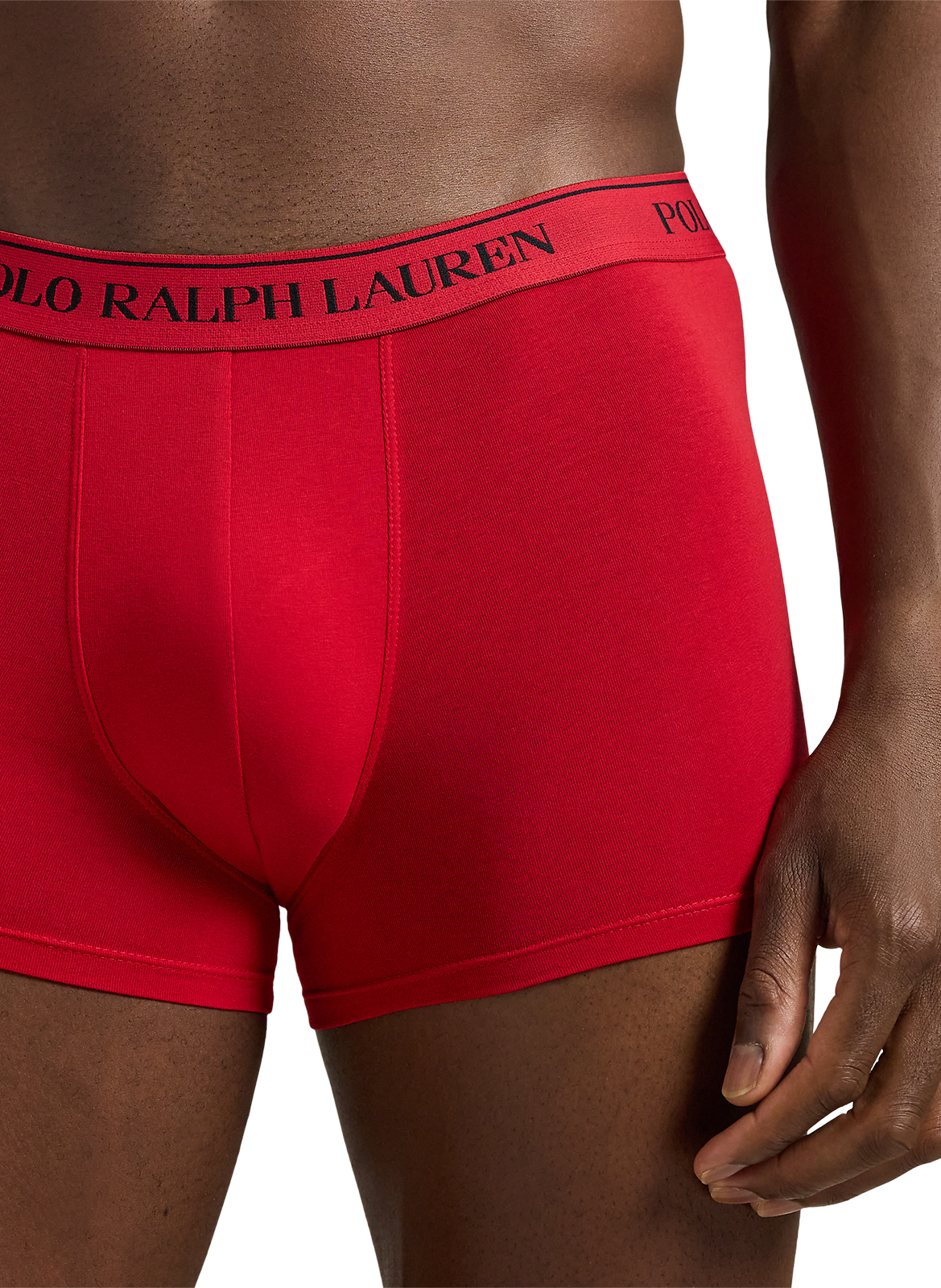 Lot de 3 boxers en coton mélangé POLO RALPH LAUREN Multicolore