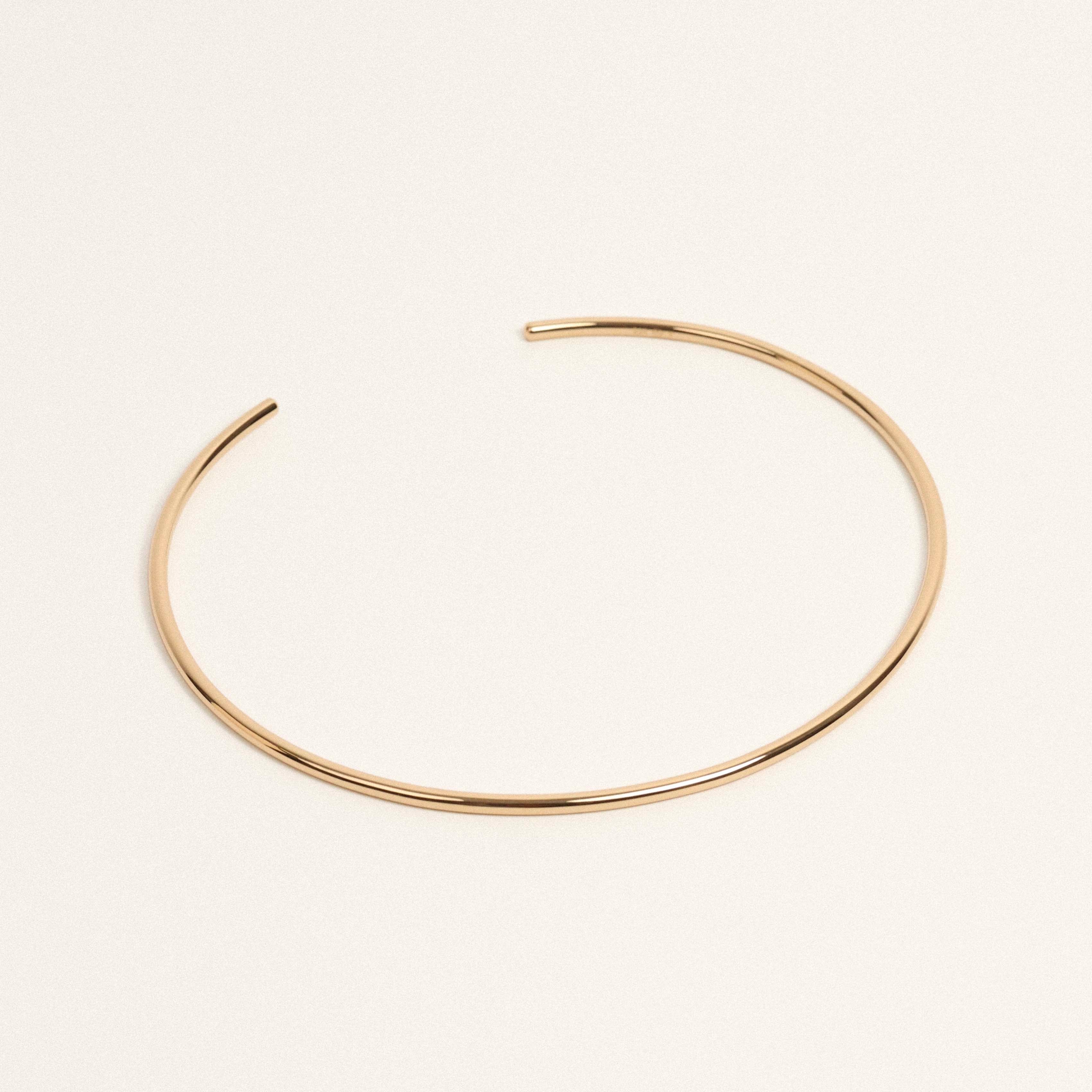 Collier ajustable, vermeil MAYRENA Doré