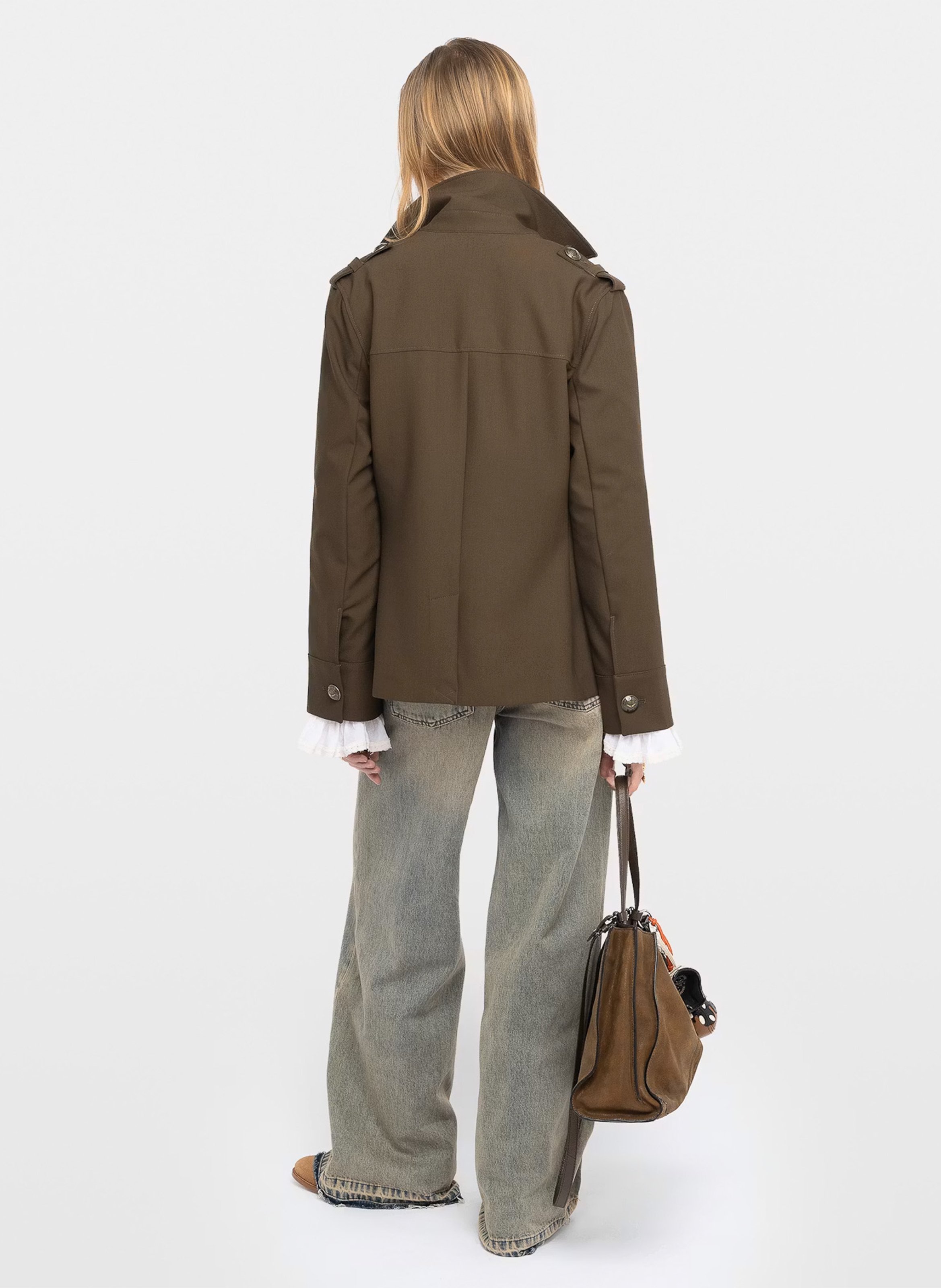 Veste tailleur col classique ZADIG&VOLTAIRE Vert