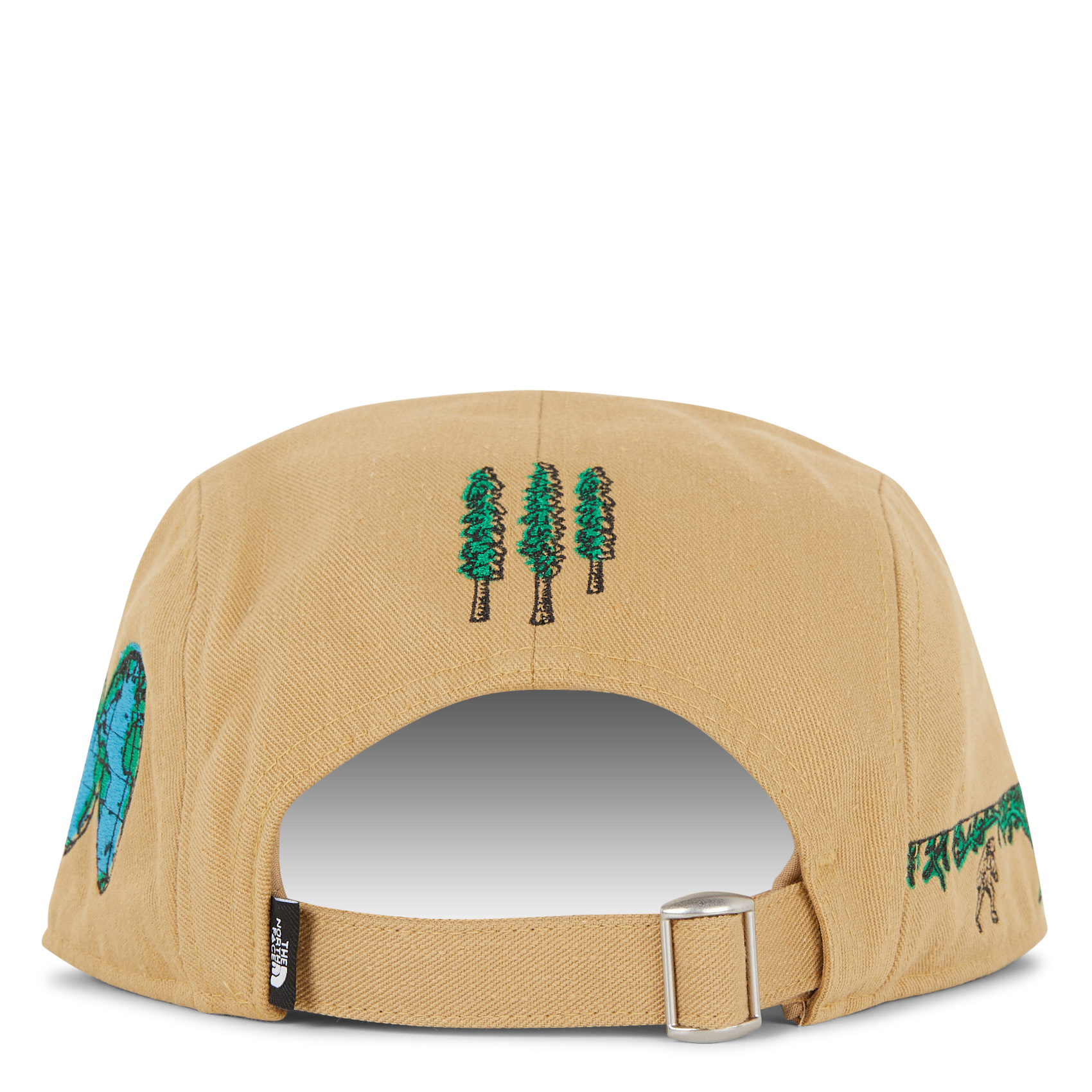 Casquette brodée en coton mélangé THE NORTH FACE Beige