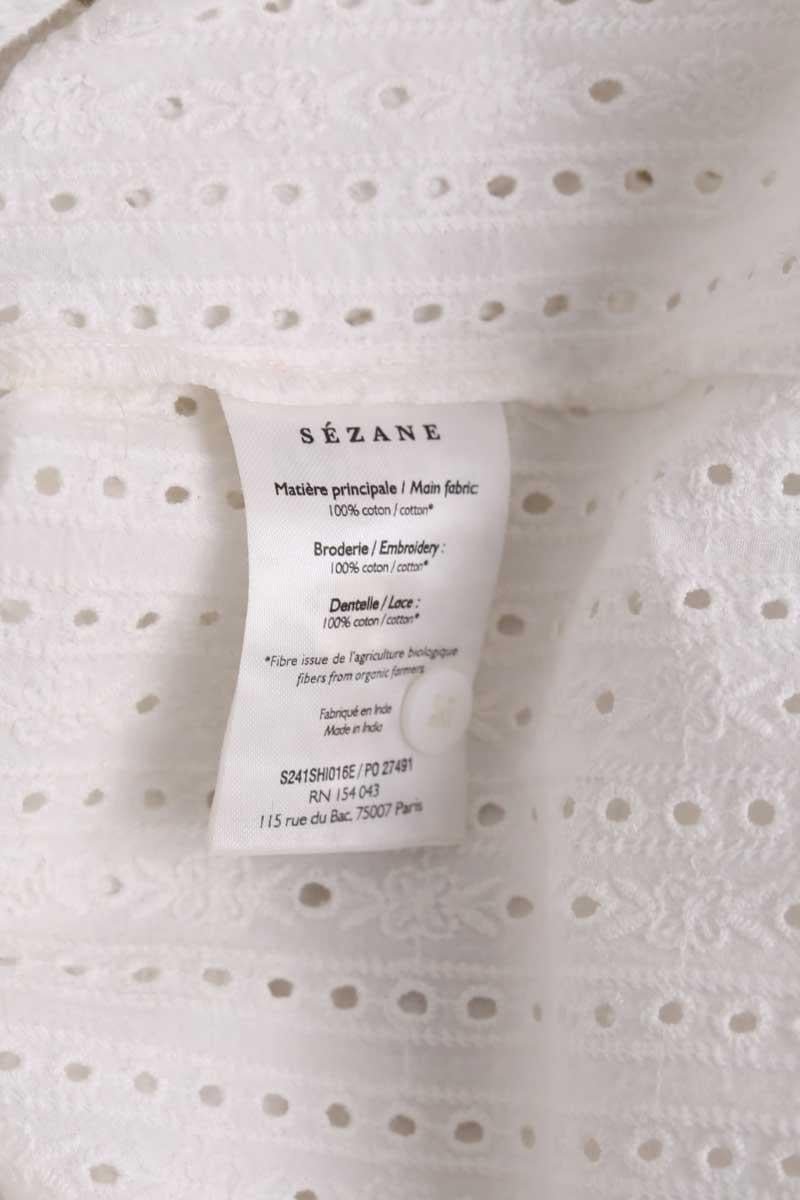 Blouse SEZANE - Seconde main Blanc