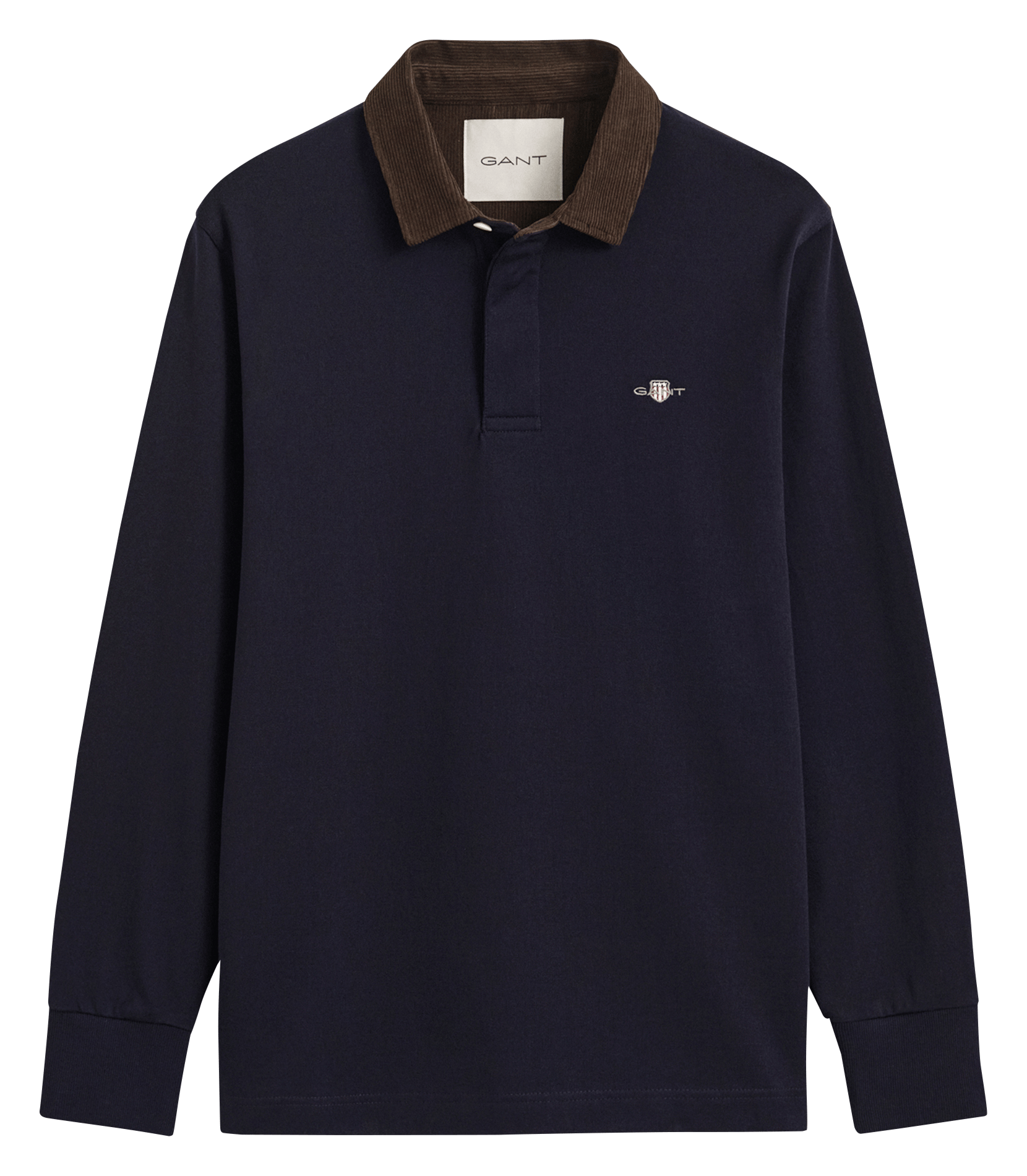 Polo manches longues en coton GANT