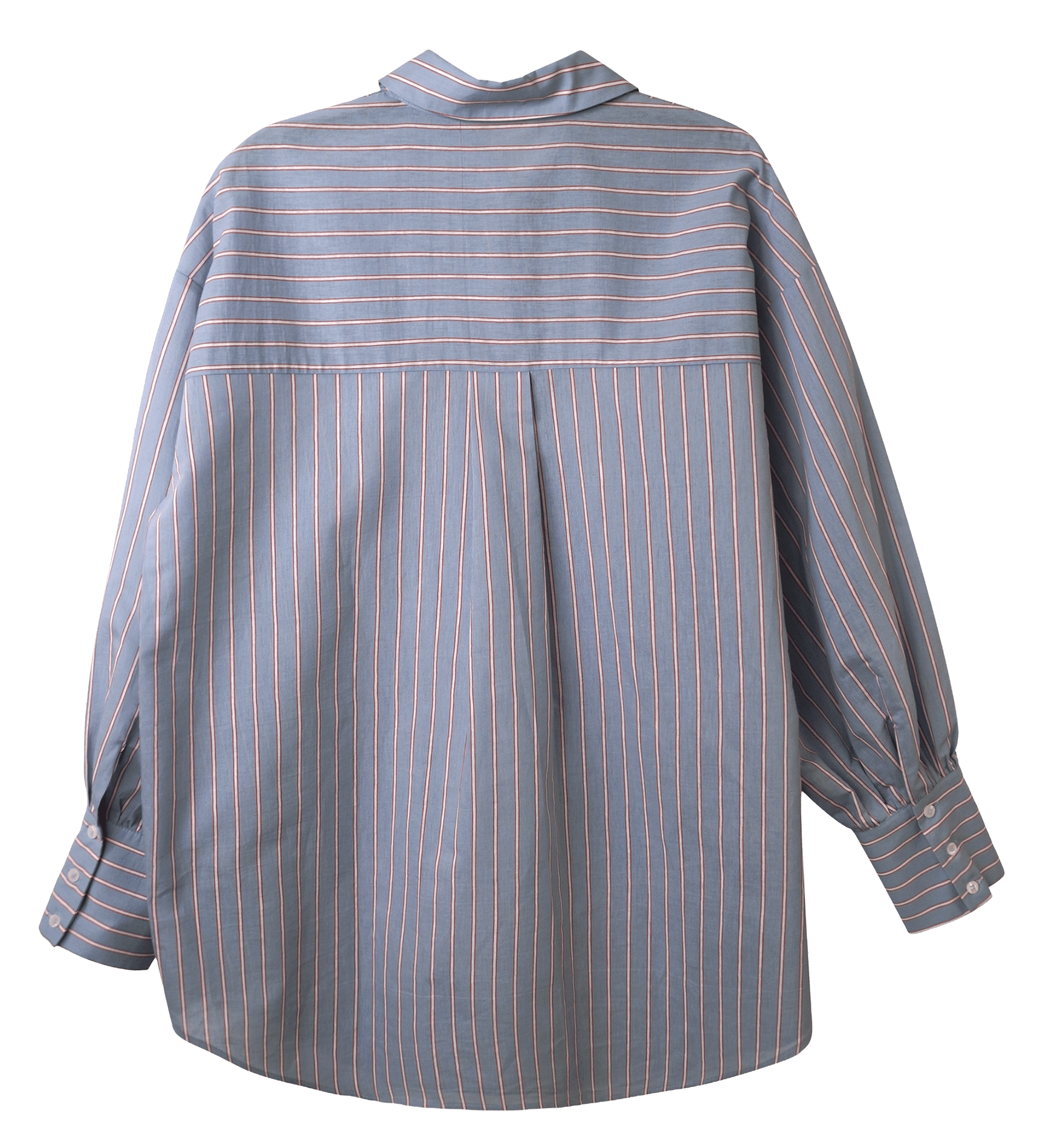 Loose-fit cotton shirt IKKS Blue