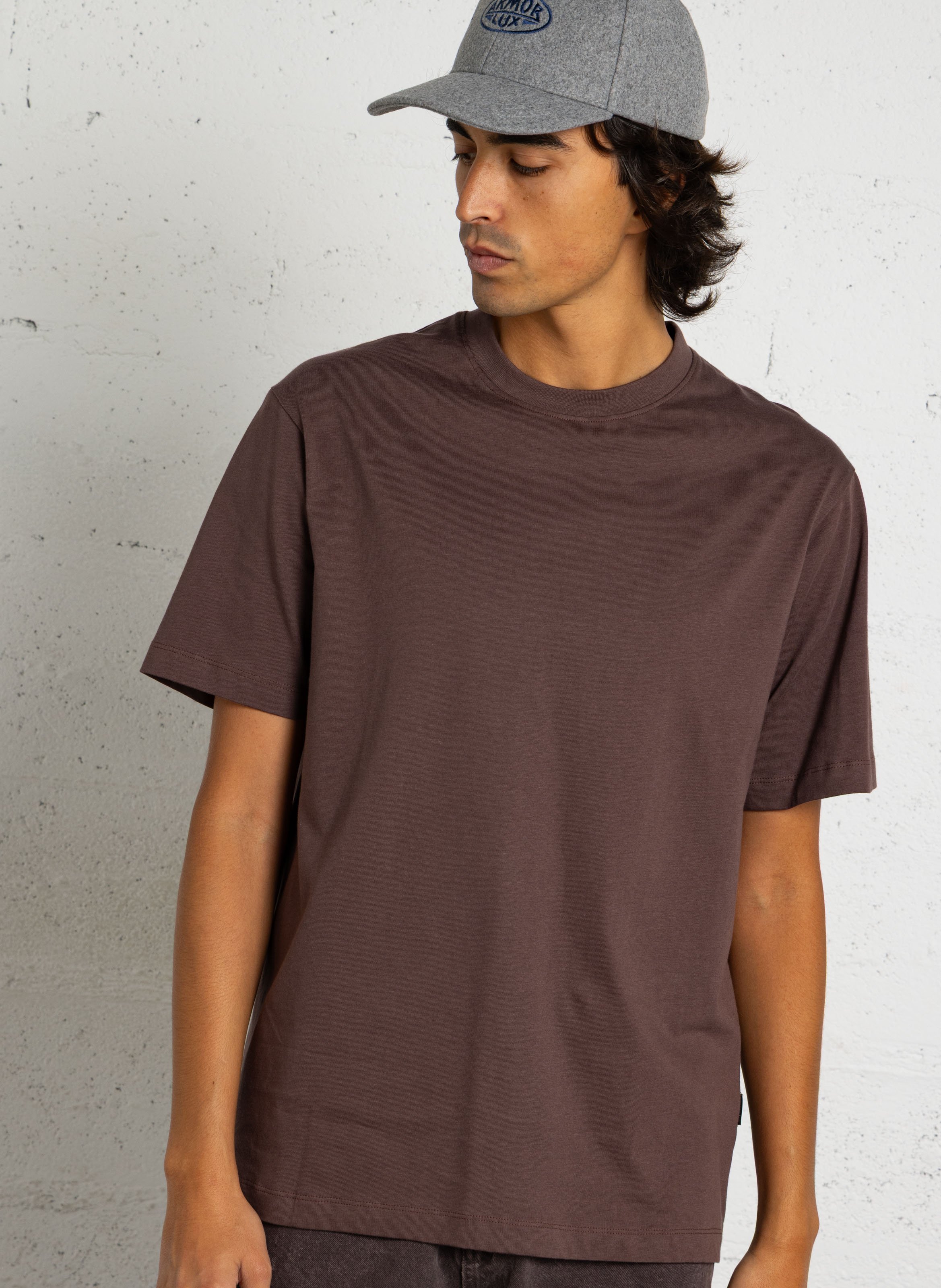 Tee-shirt oversize col rond en coton biologique MINIMUM