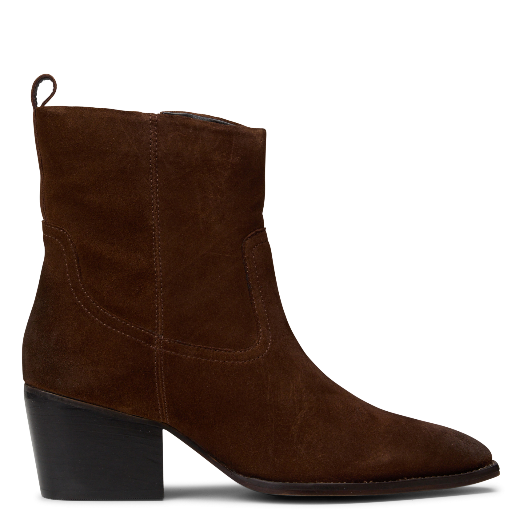 Leather mid-calf boots MKT Brown