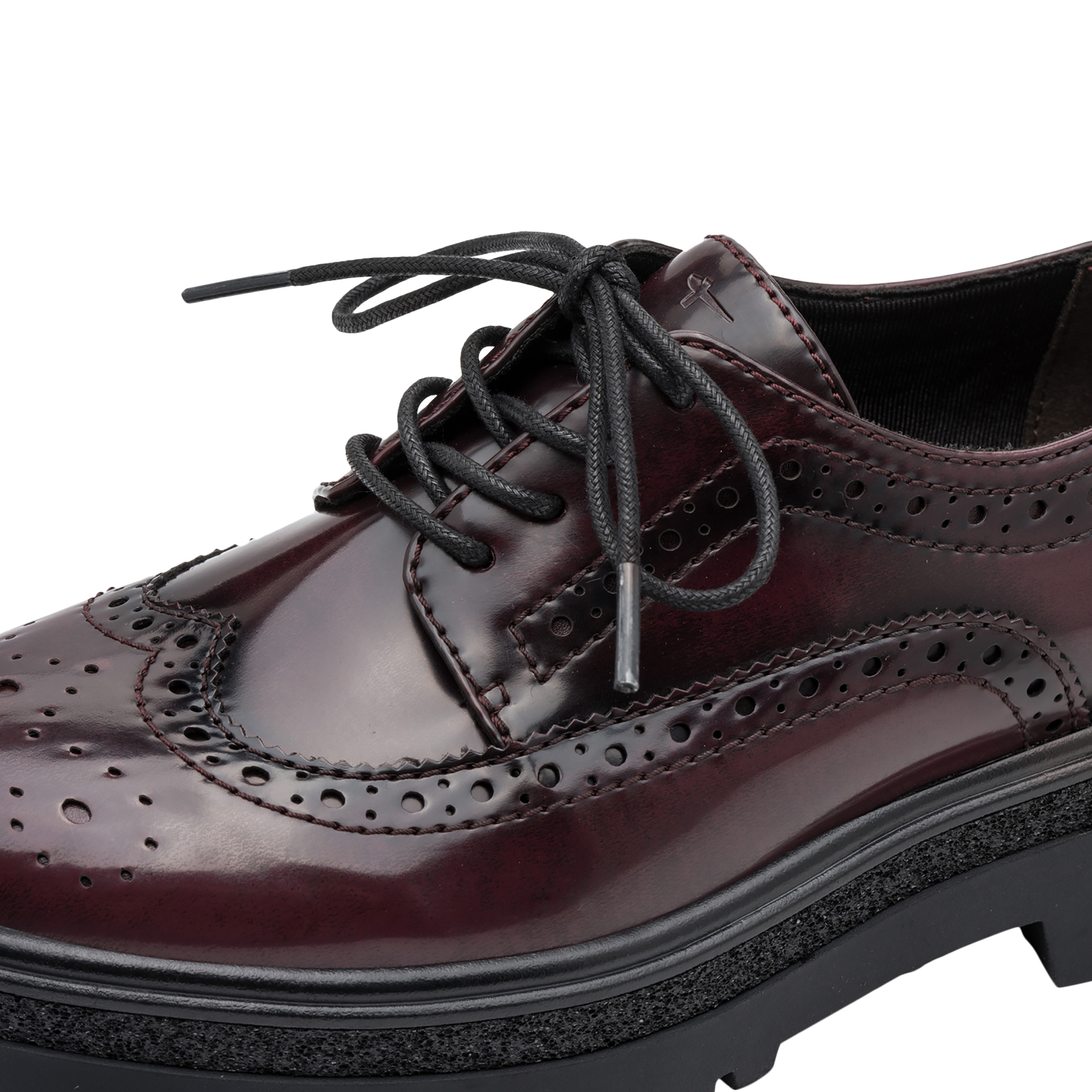 Lace-up Derby shoes TAMARIS Red