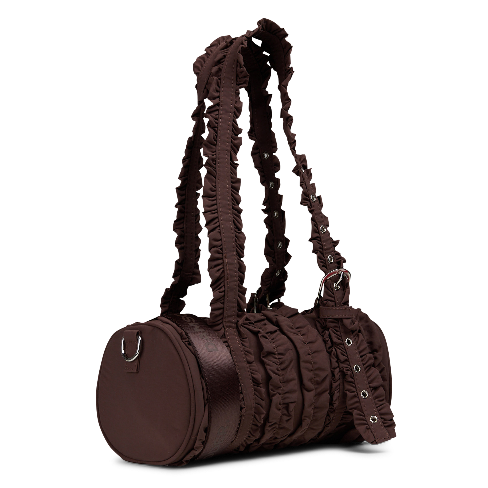 Gathered shoulder bag DAMSON MADDER Brown