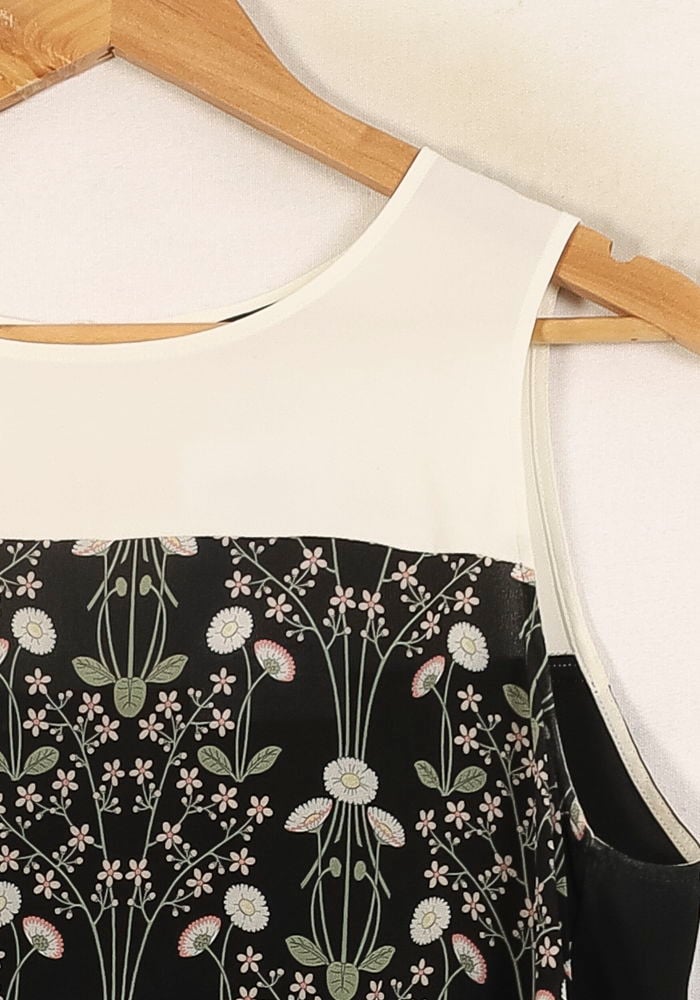 Blouse TARA JARMON - Seconde Main Black