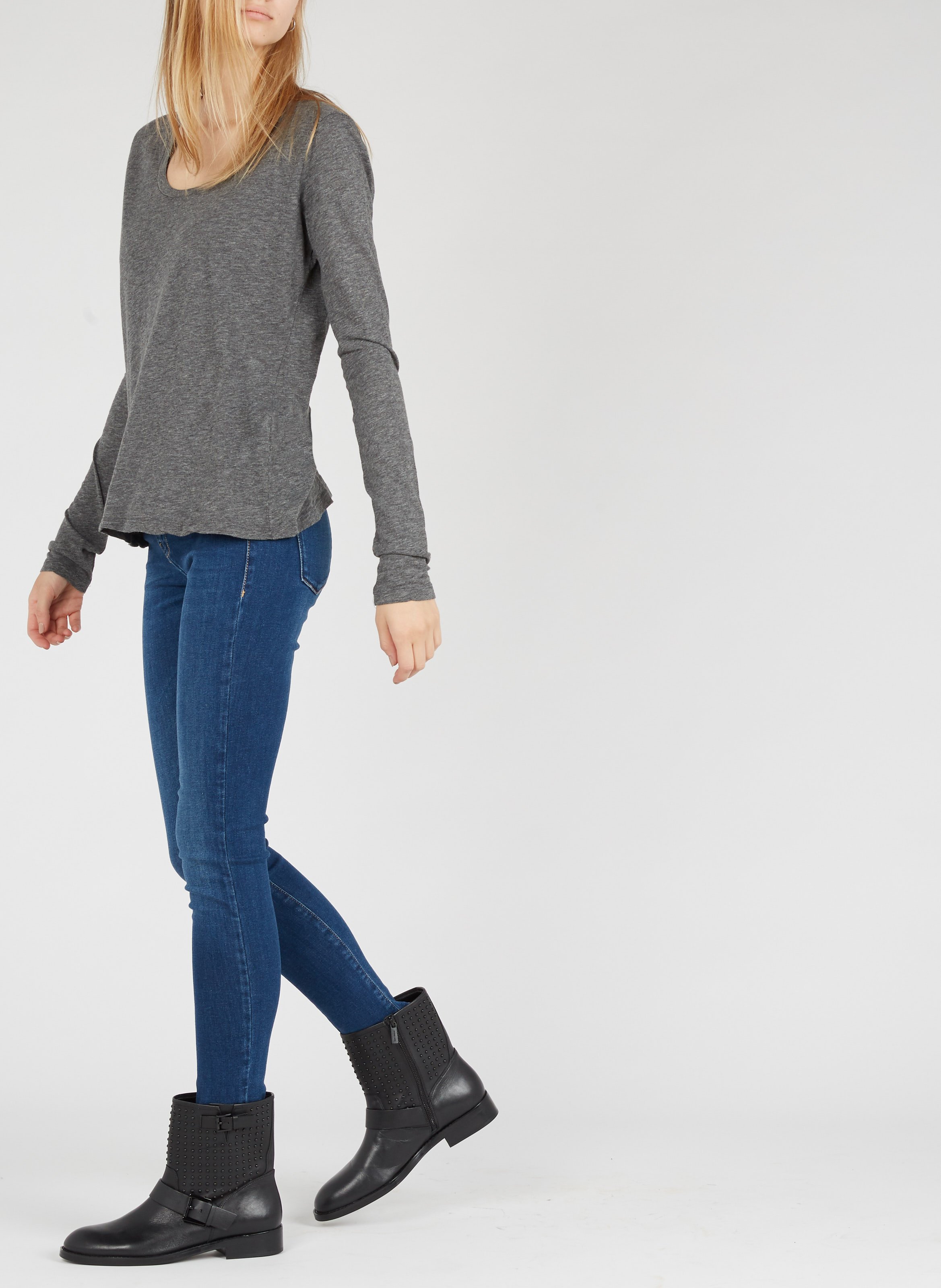 Round-neck cotton T-shirt AMERICAN VINTAGE