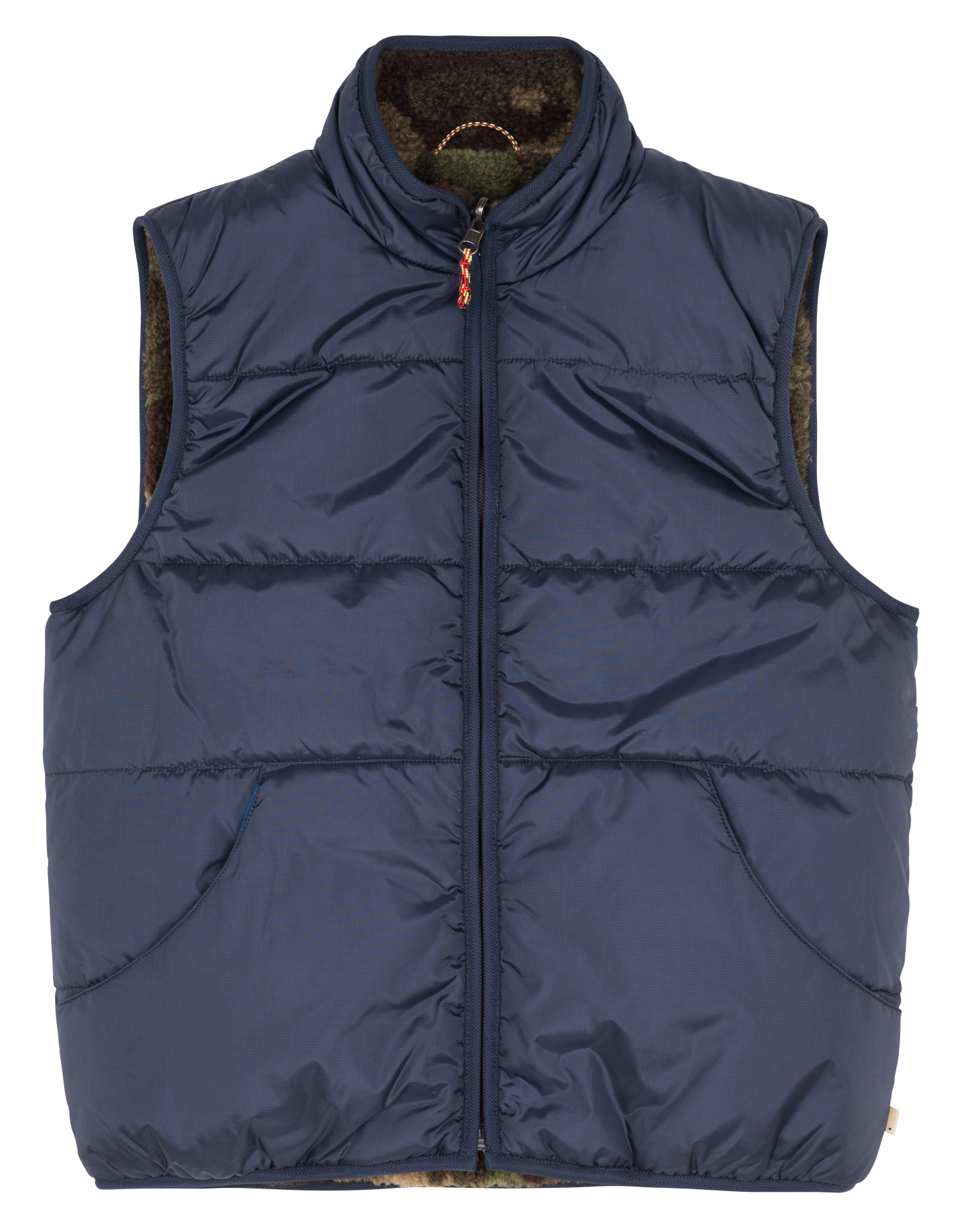 Lightweight quilted padded jacket with high neck BELLEROSE Blue