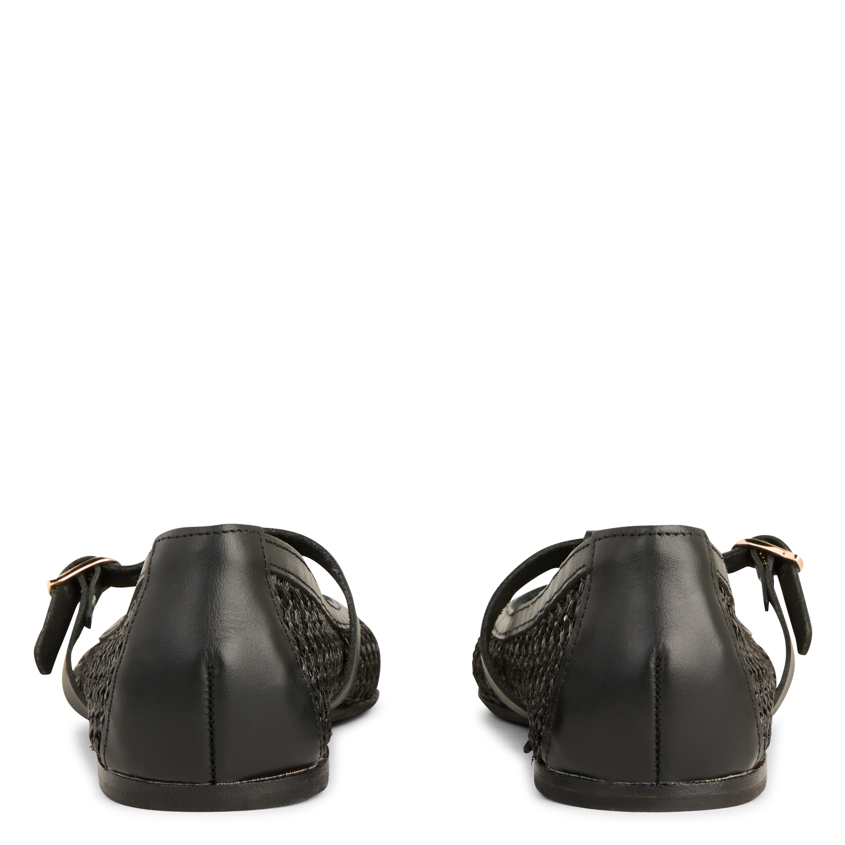 Ballerines en résille ANCIENT GREEK SANDALS Noir