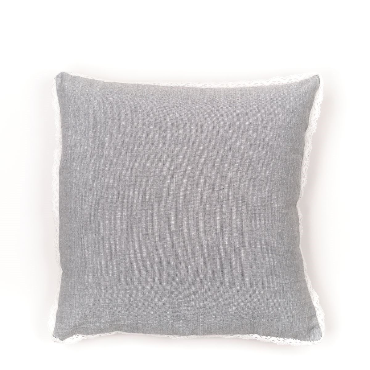 Removable cotton cushion TODAY LINGE DE MAISON Grey
