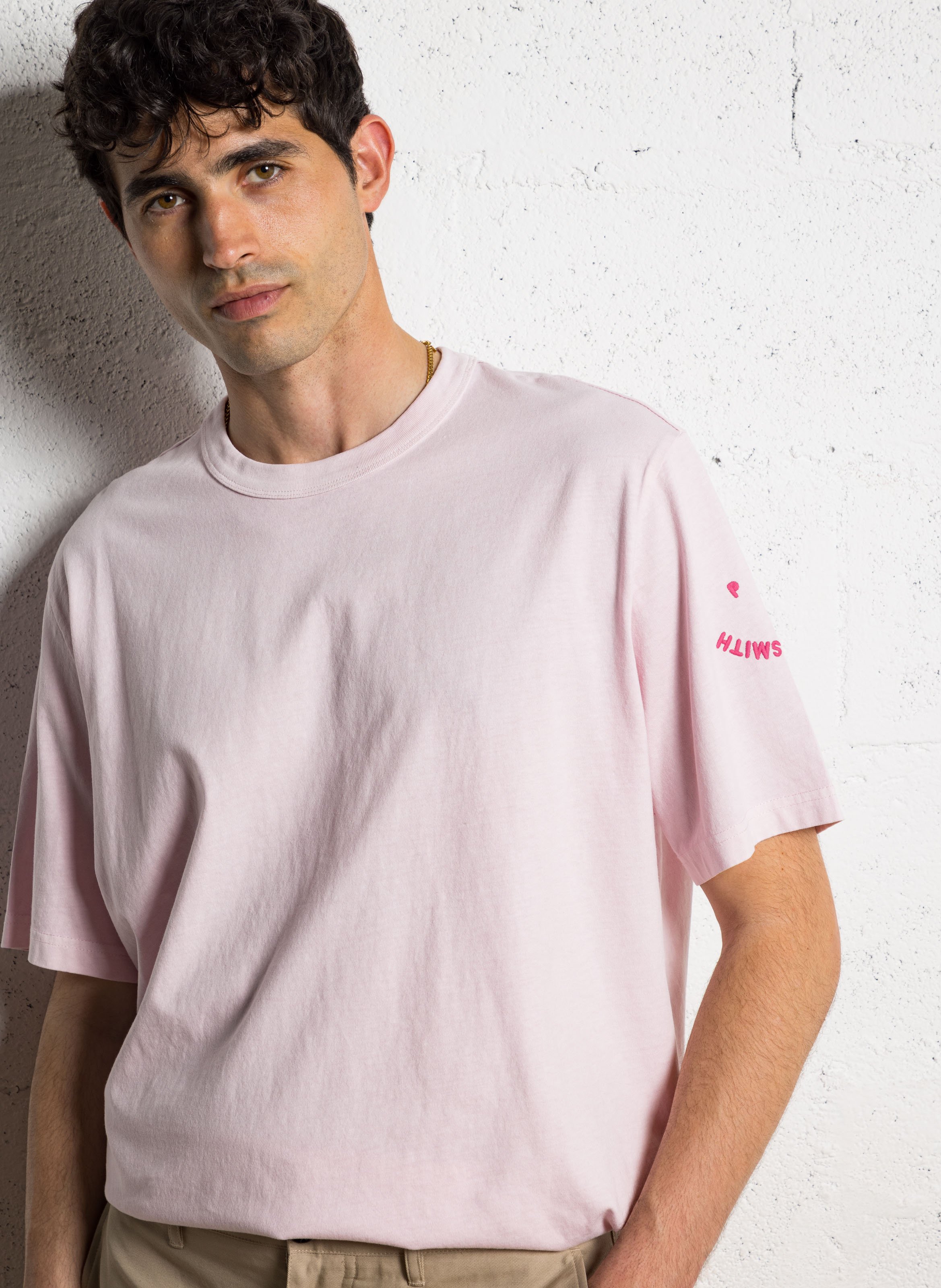 Loose-fit round-neck organic cotton T-shirt PAUL SMITH