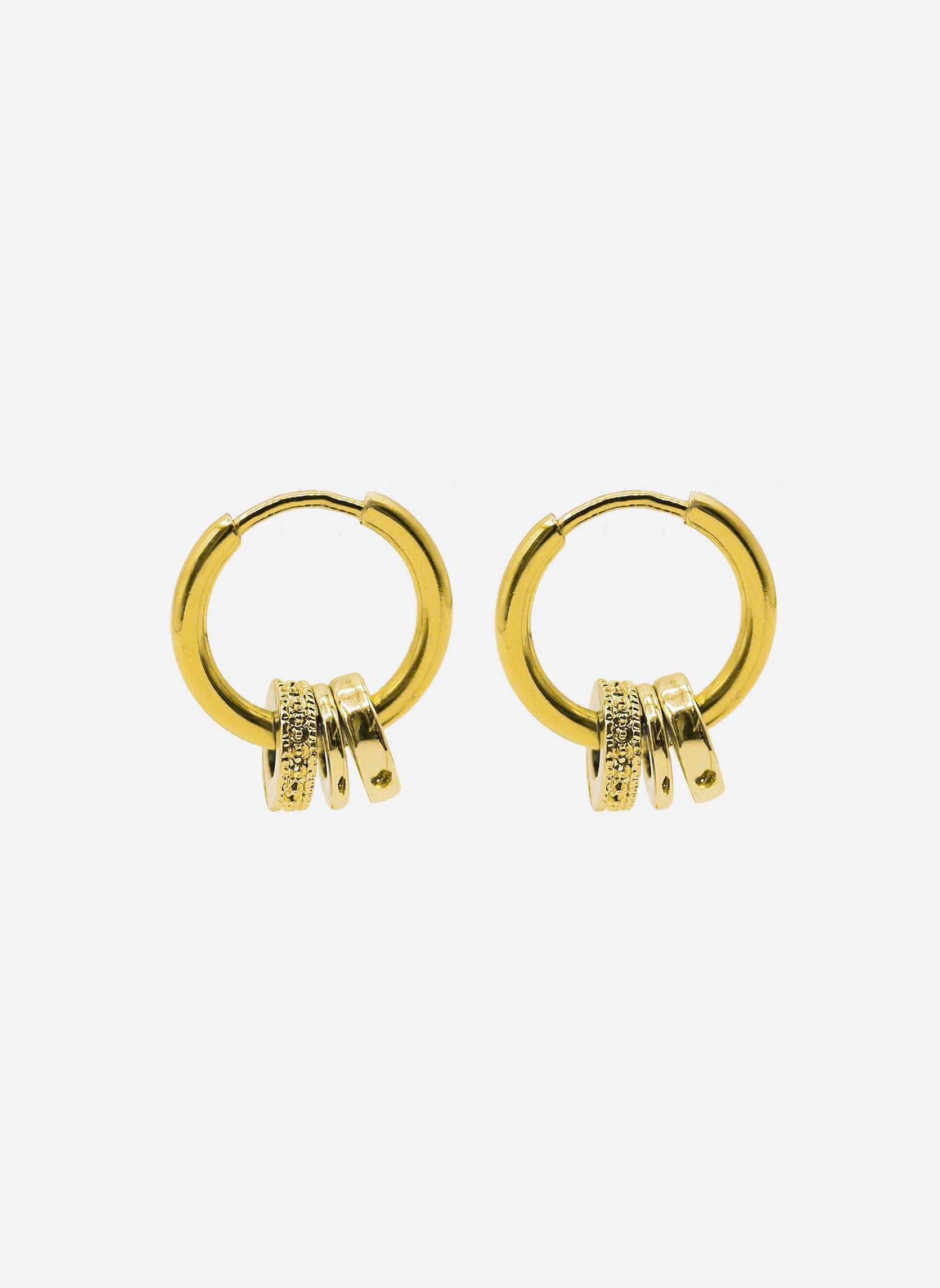 Mini hoop earrings AEC Paris Golden