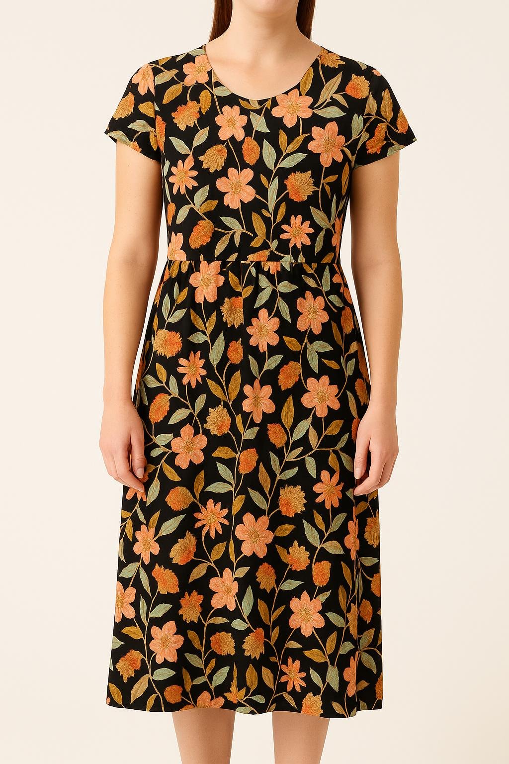 Long dress COMPTOIR DES COTONNIERS - Seconde main Multicolored