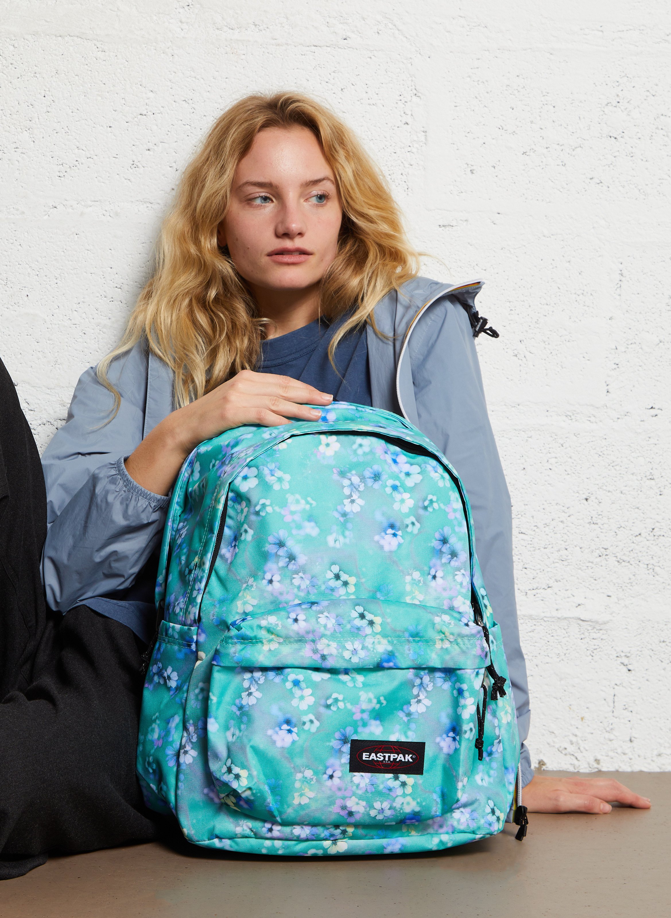 Zaino stampa fiori EASTPAK Blu