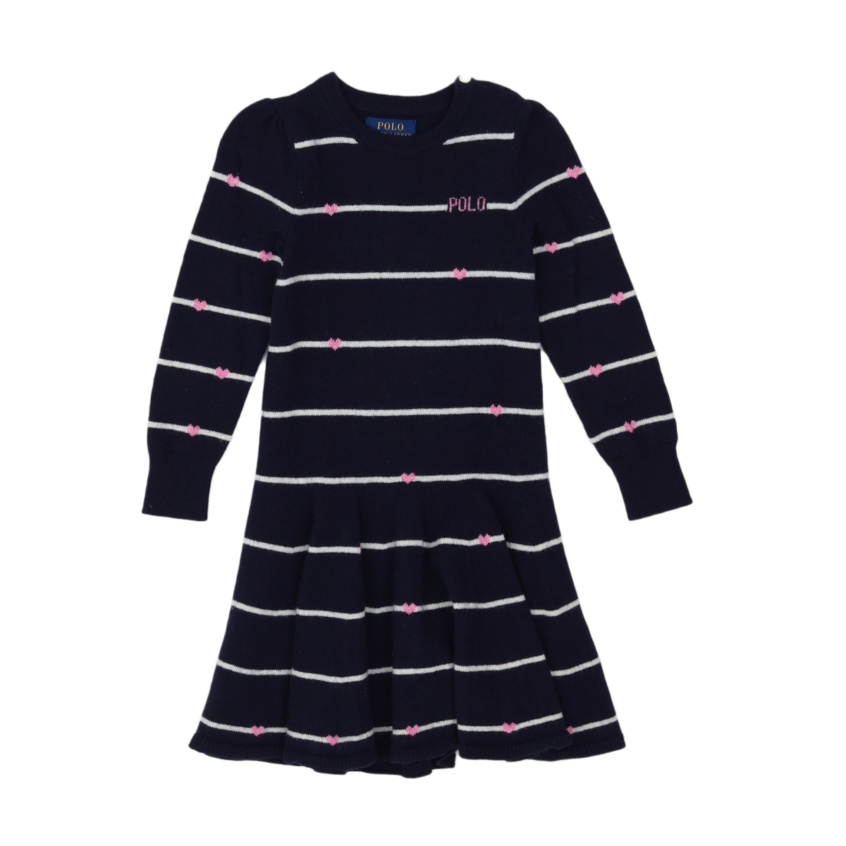 Blue children's dress - 4 years POLO RALPH LAUREN - Seconde Main Blue