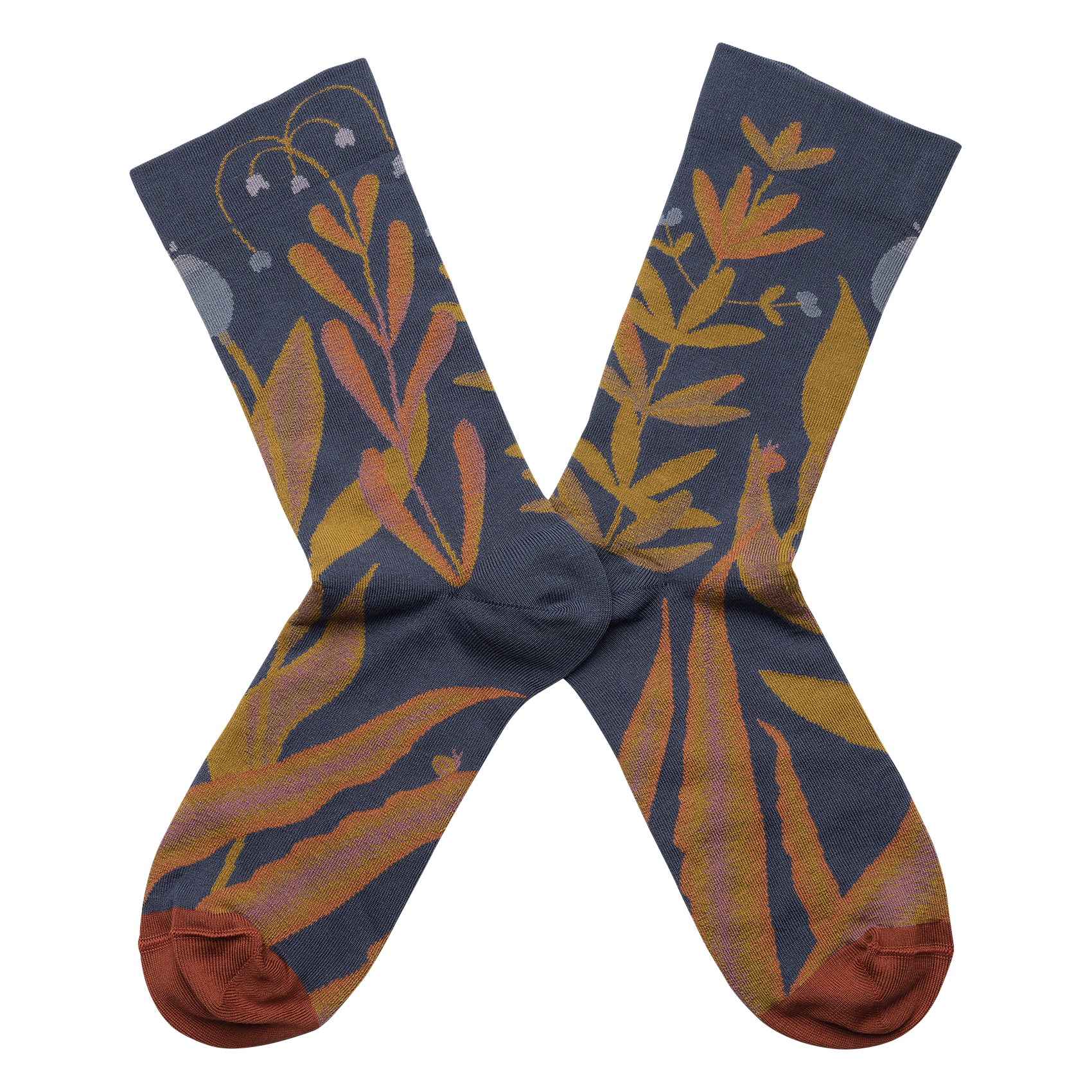 Chaussettes en coton mélangé imprimé BONNE MAISON Multicolore