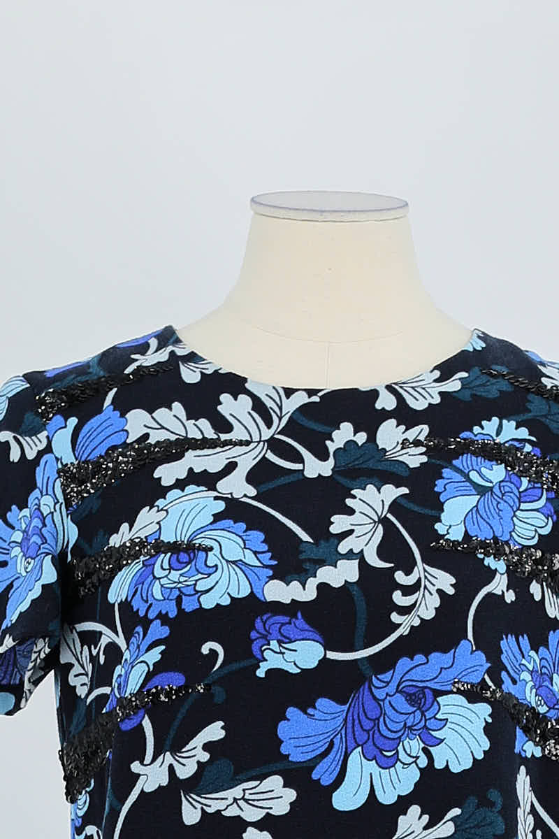 T-shirt Manoush - Seconde Main Blue