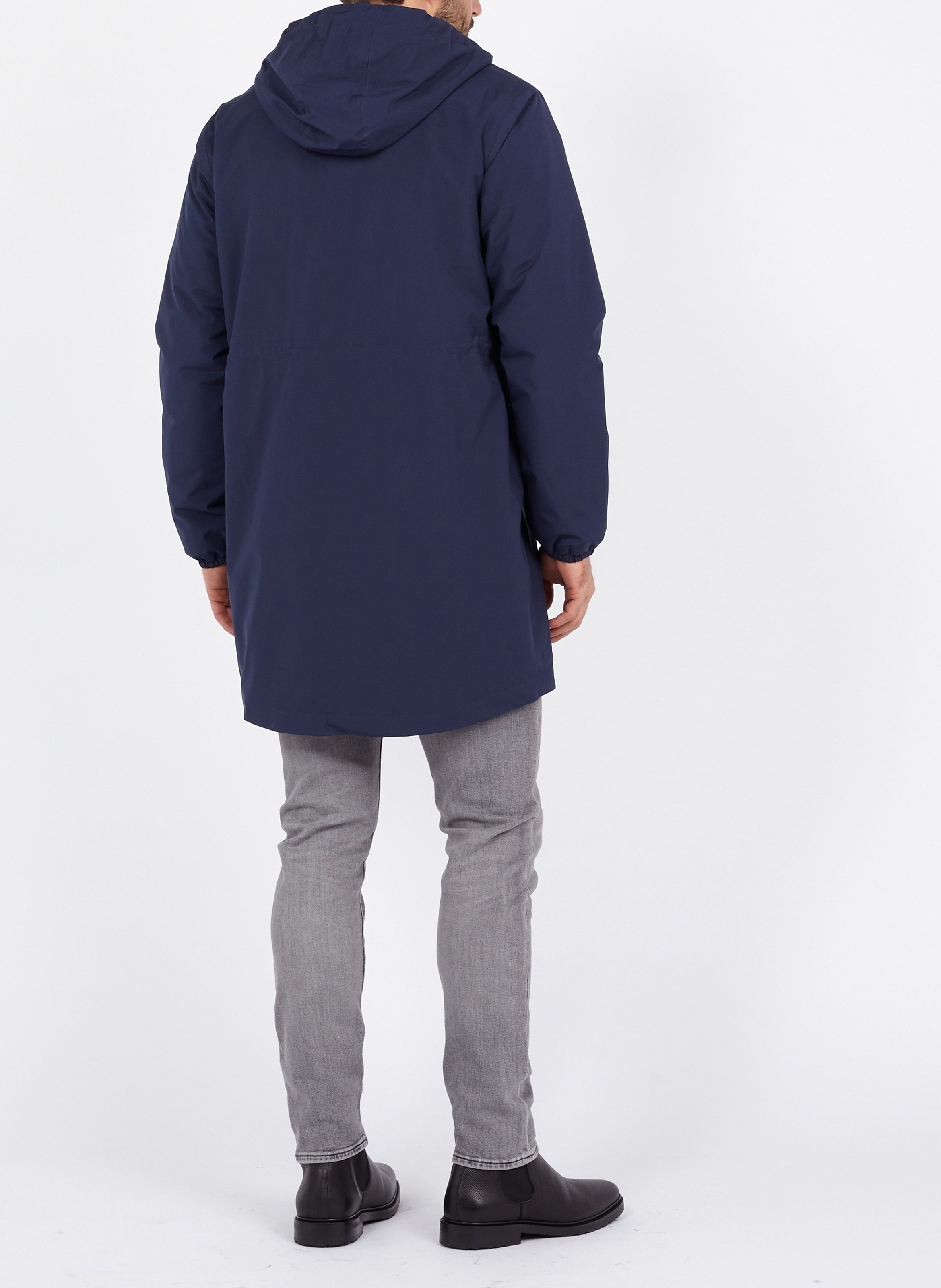 Coupe-vent imperméable regular-fit à capuche  FLOTTE Bleu