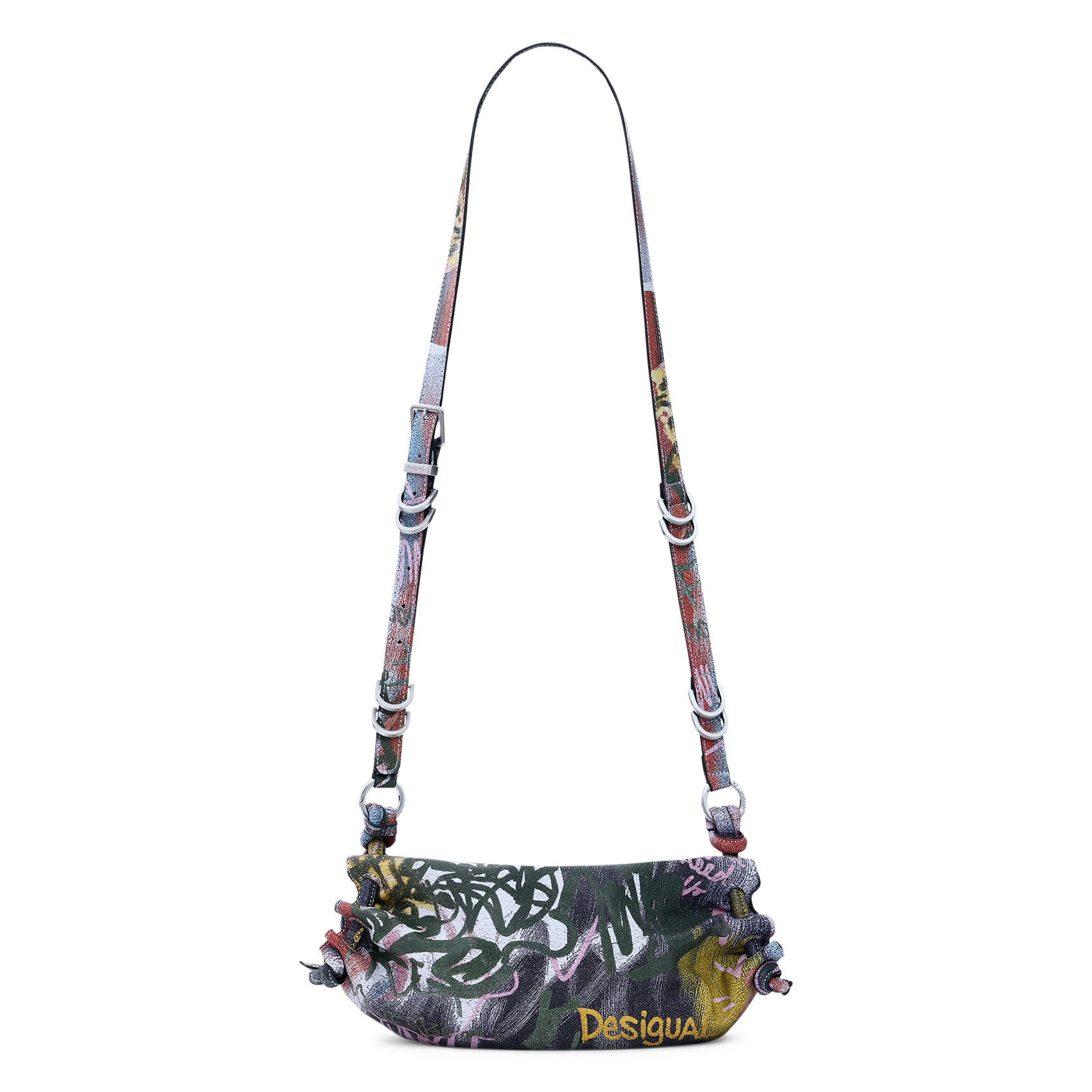 Sac bandoulière imprimé  DESIGUAL Multicolore