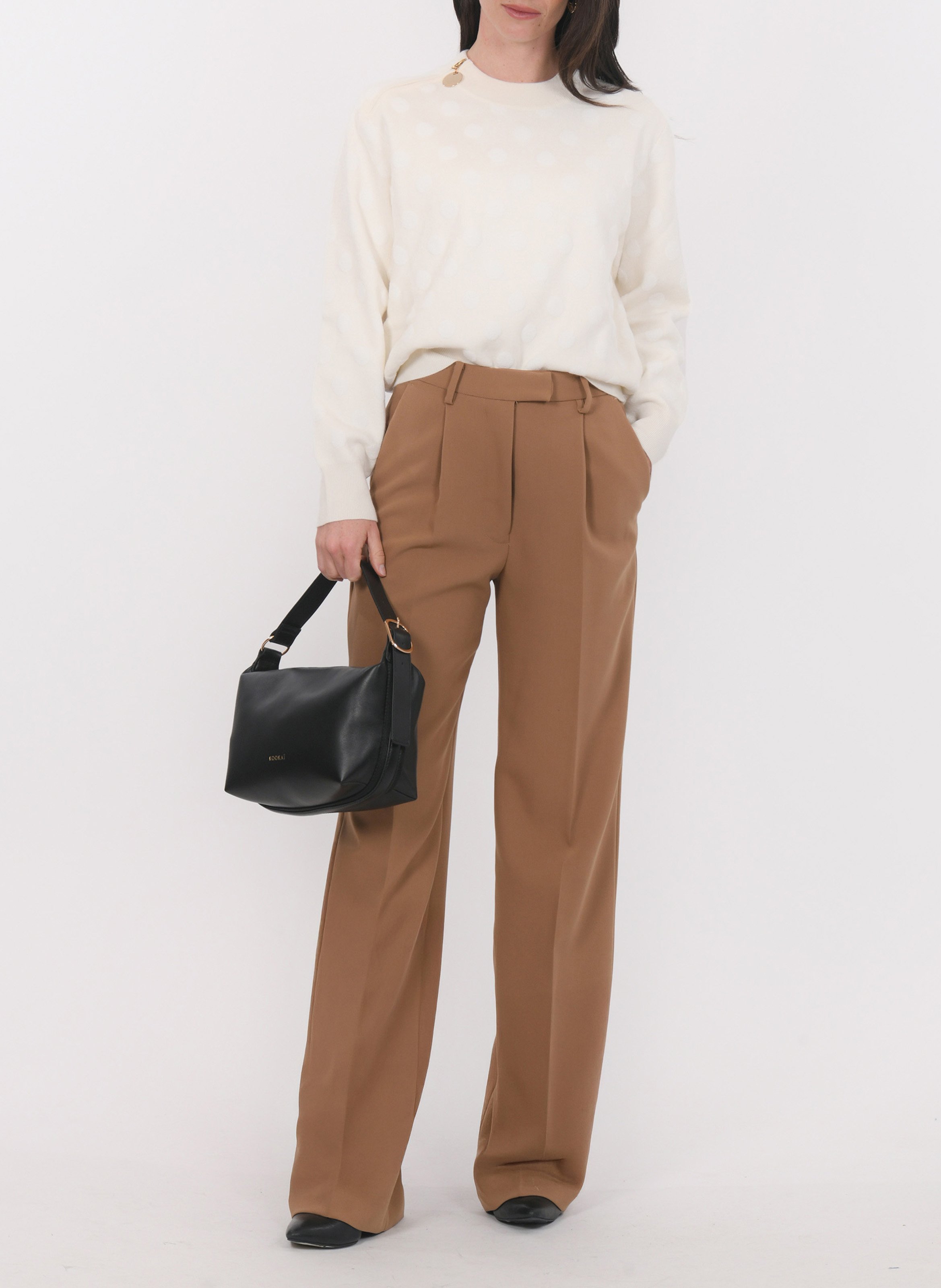 Wide trousers KOOKAI Beige