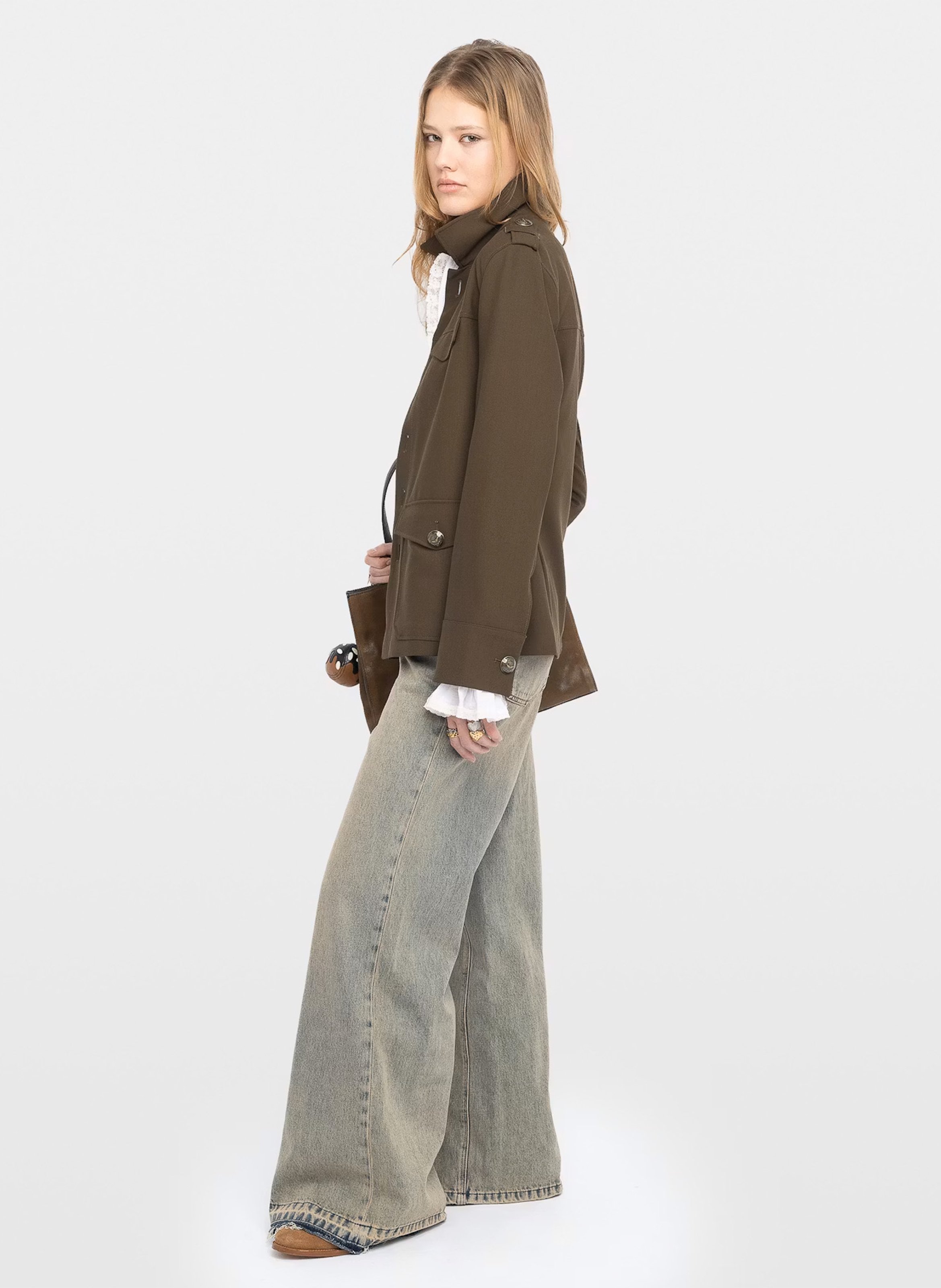 Veste tailleur col classique ZADIG&VOLTAIRE Vert