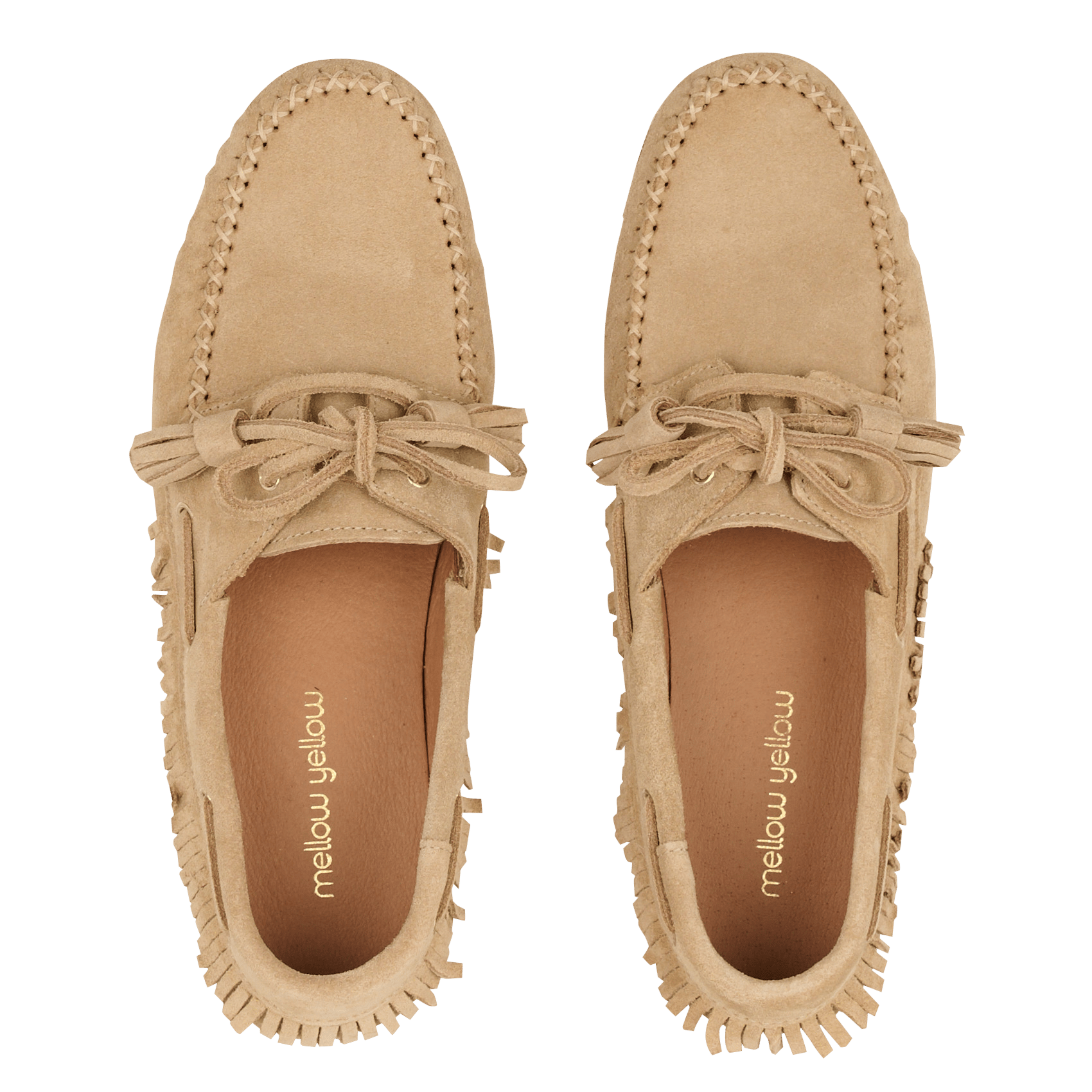 Wildleder Mokassins MELLOW YELLOW Beige