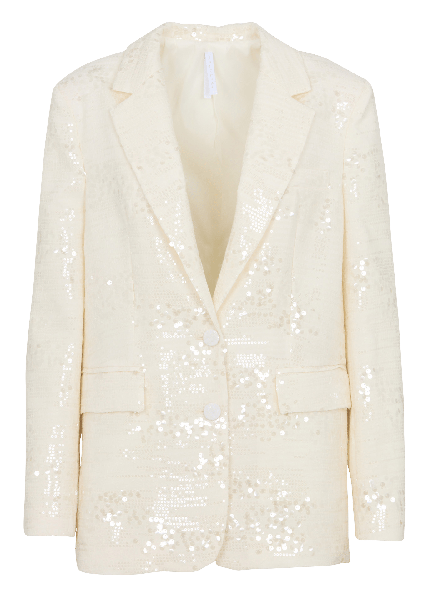 Veste de tailleur à sequins IMPERIAL Blanc