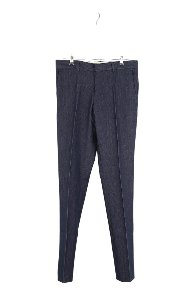 Carrot trousers MONCLER - Seconde Main Blue