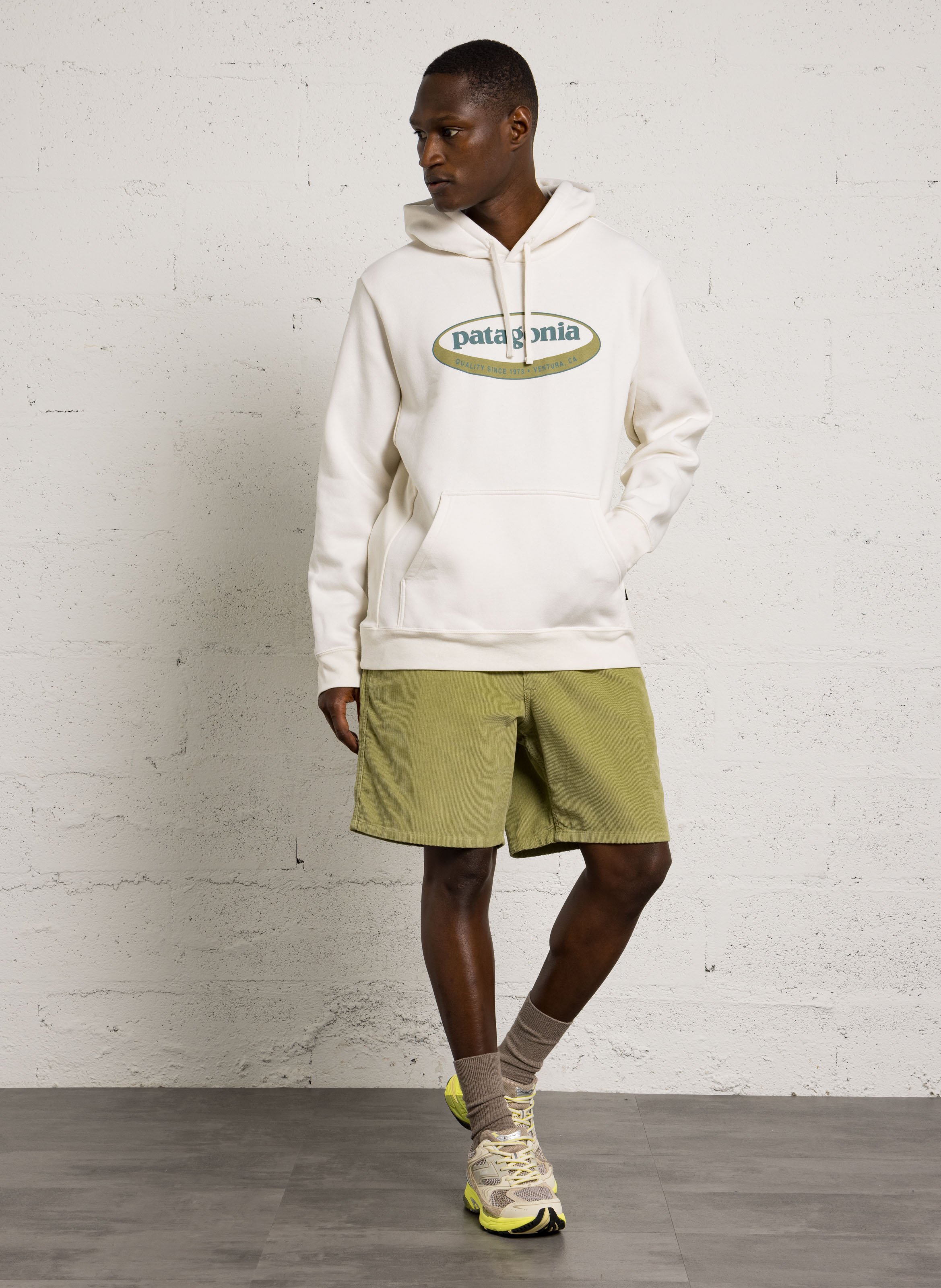 Gerade geschnittene Shorts aus Bio-Baumwolle PATAGONIA Beige