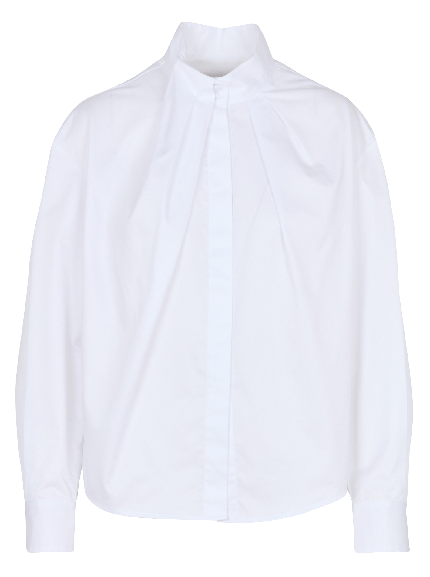 Chemise droite en coton MARGAUX LONNBERG Blanc