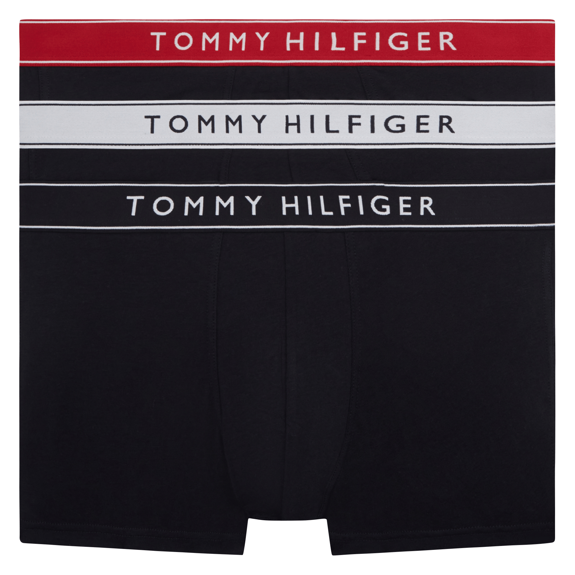 Pack of 3 cotton-blend boxer shorts TOMMY HILFIGER Red