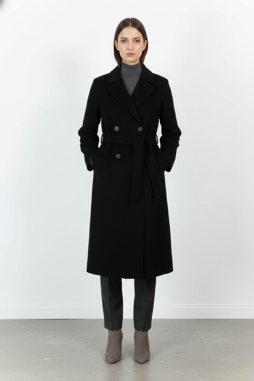 Long coat COMPTOIR DES COTONNIERS - Seconde main Black