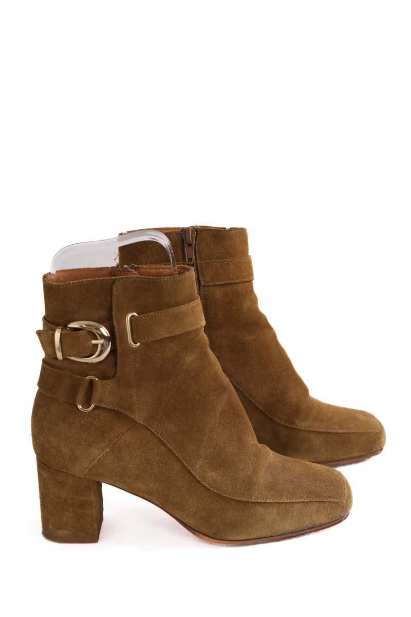 Boots SEZANE - Seconde main Brown