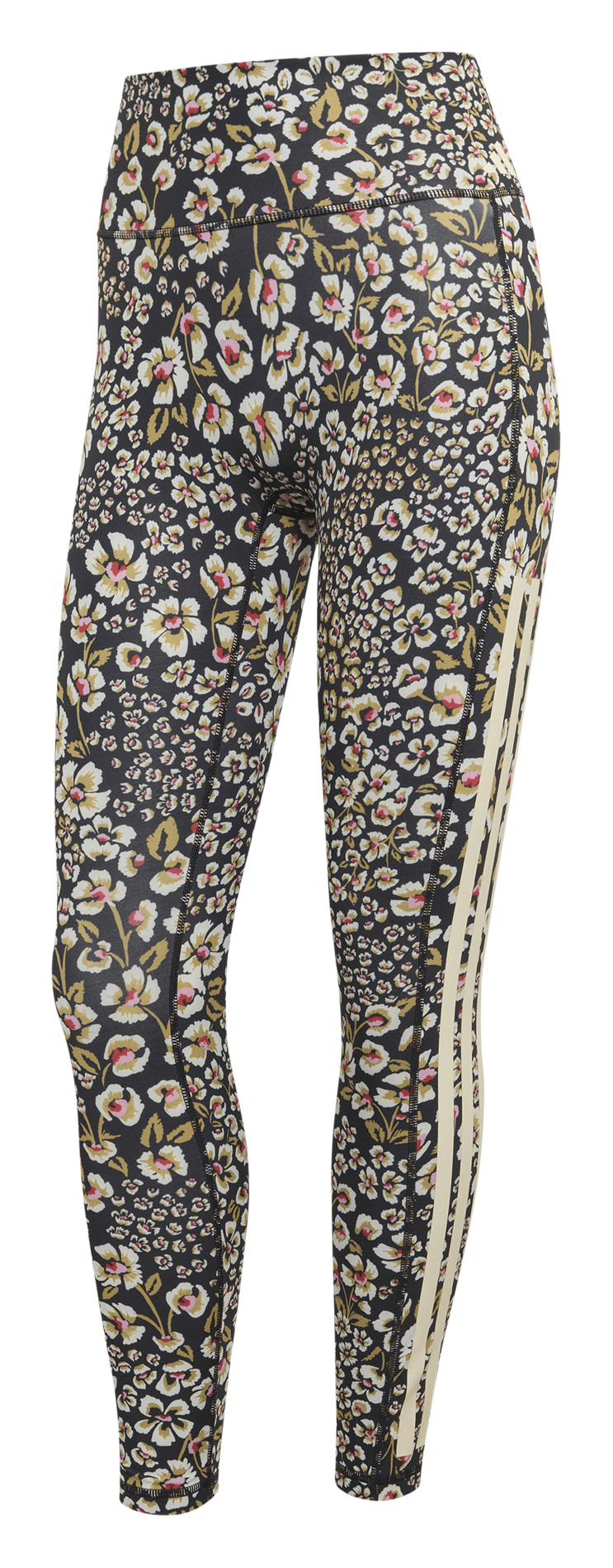 Bloemenprint legging ADIDAS Wit