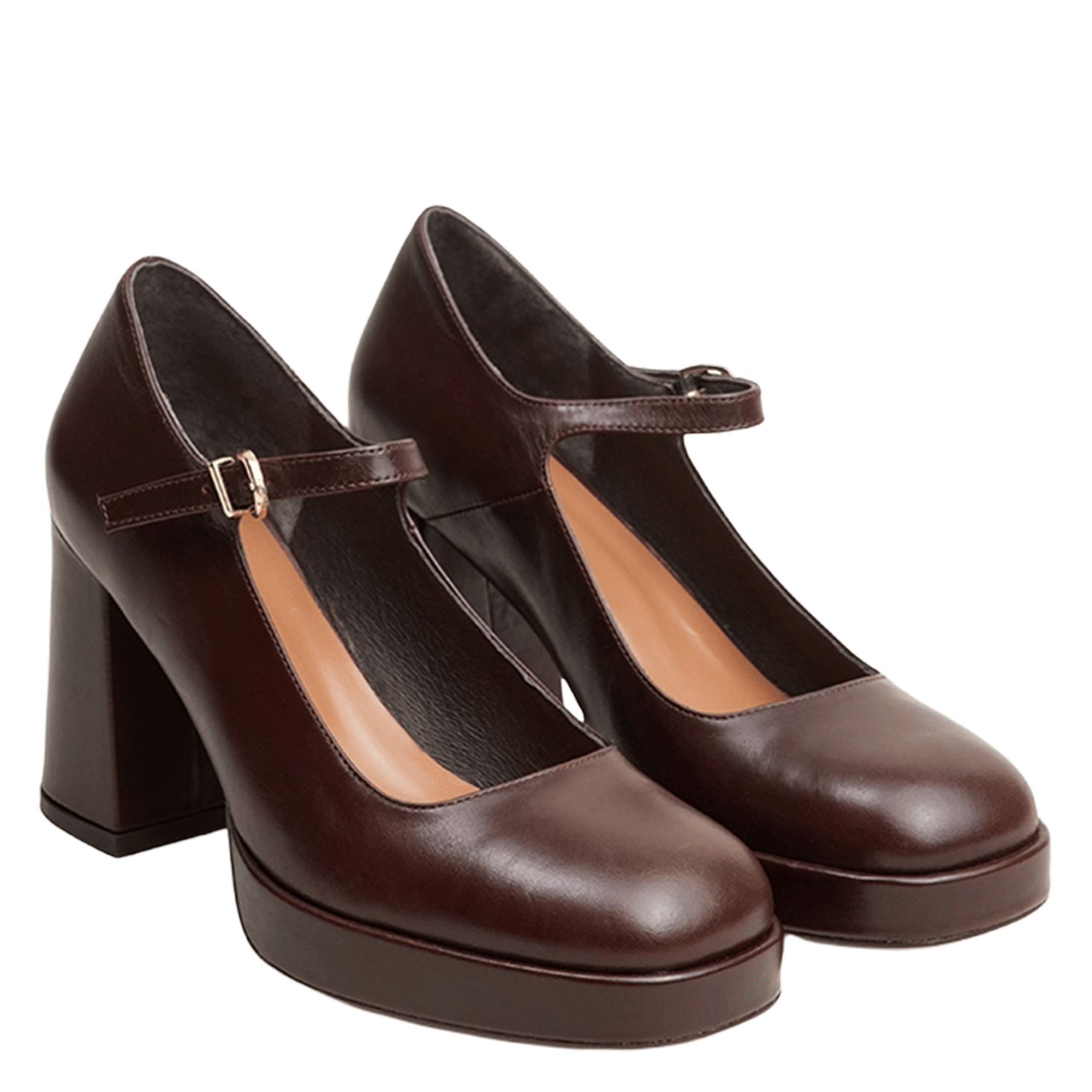 Velvet Mary Janes JONAK Brown