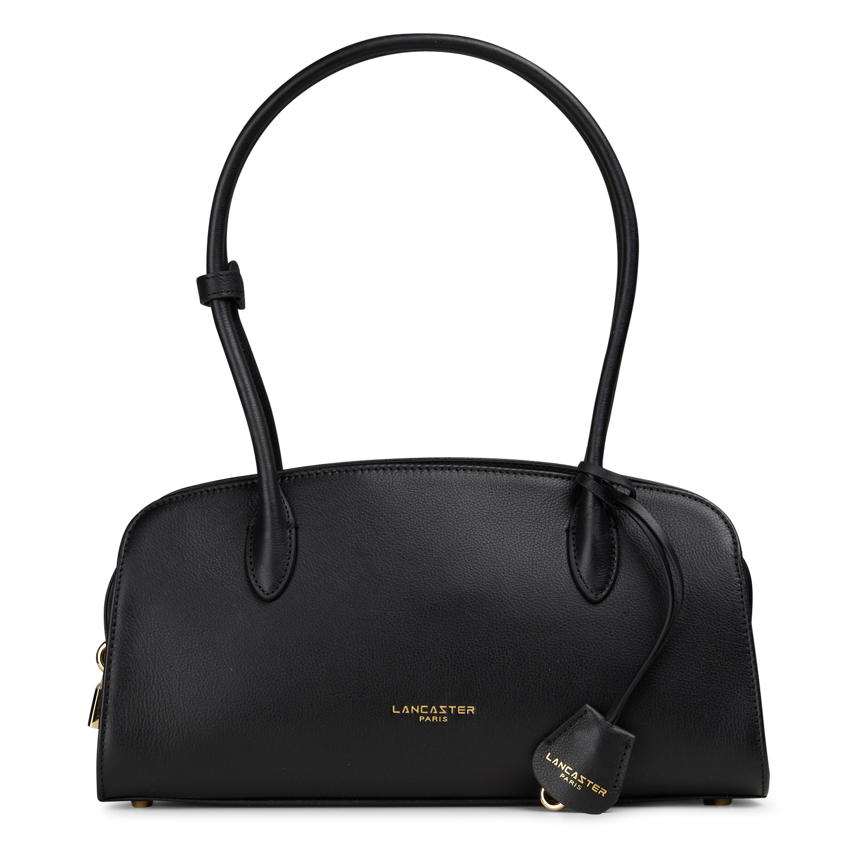 Leren handtas LANCASTER PARIS Zwart