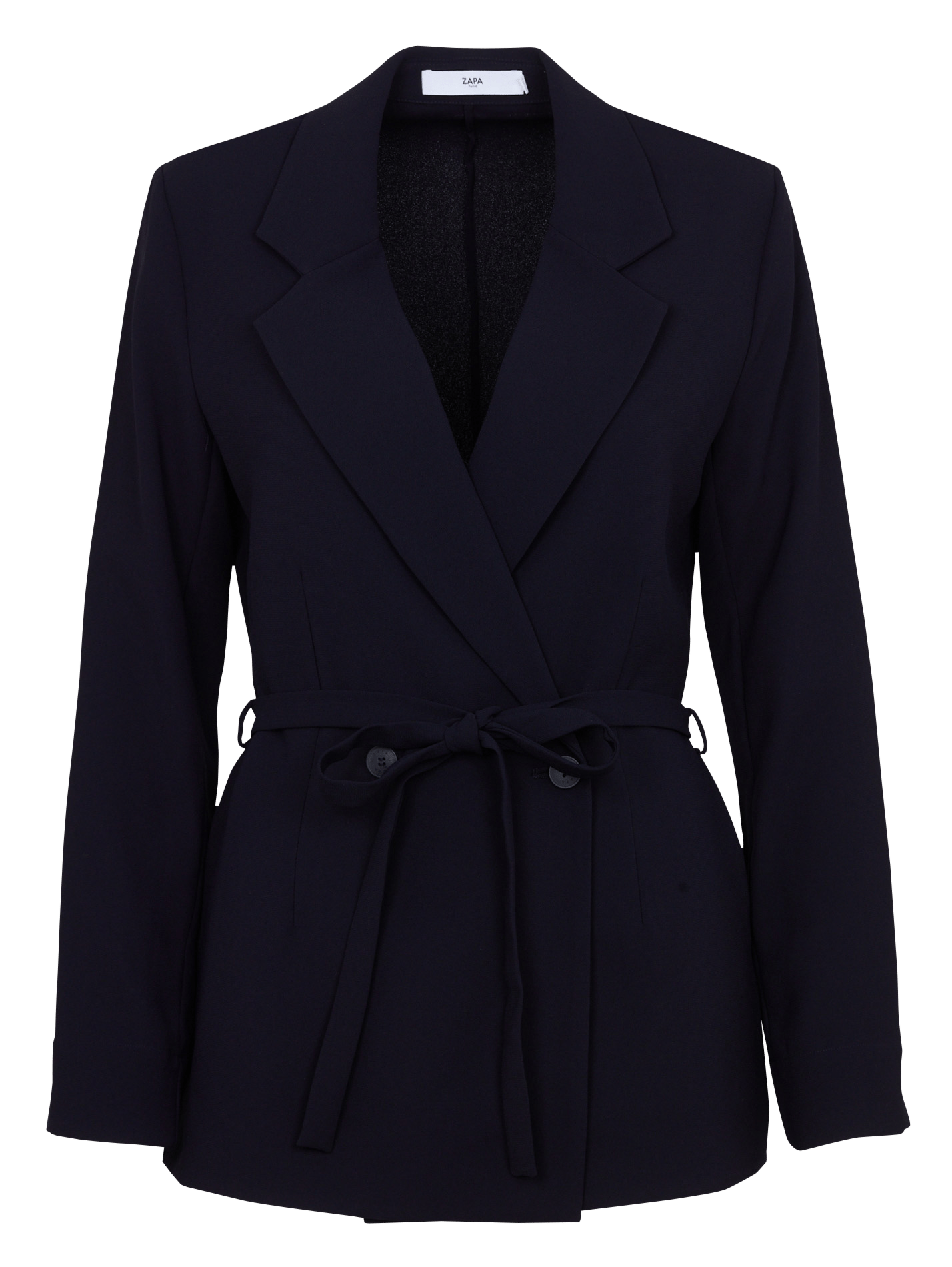 Tailored blazer with belt ZAPA Blue