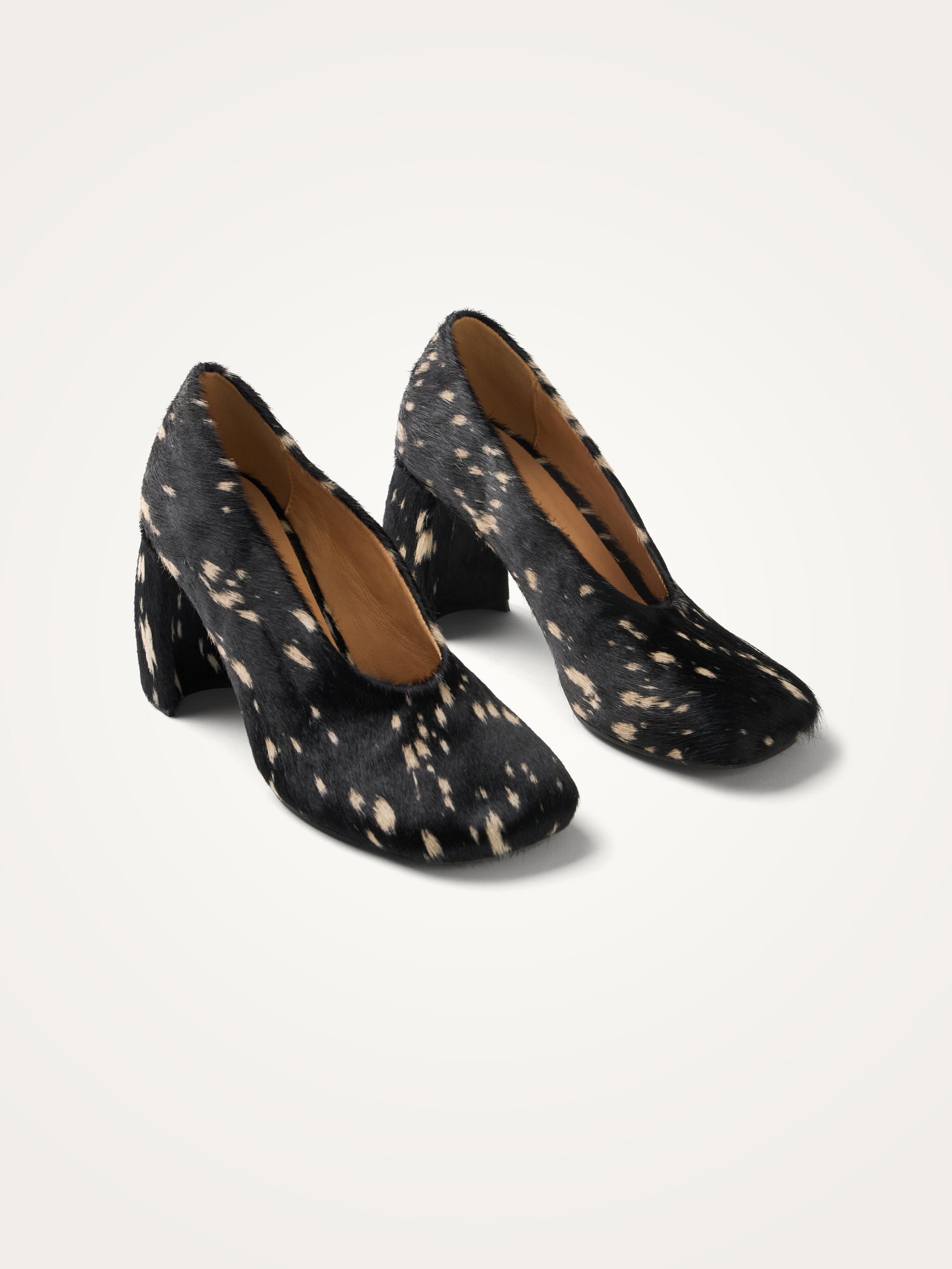 Half Moon Heel Pumps | Brown VANESSA WU Women