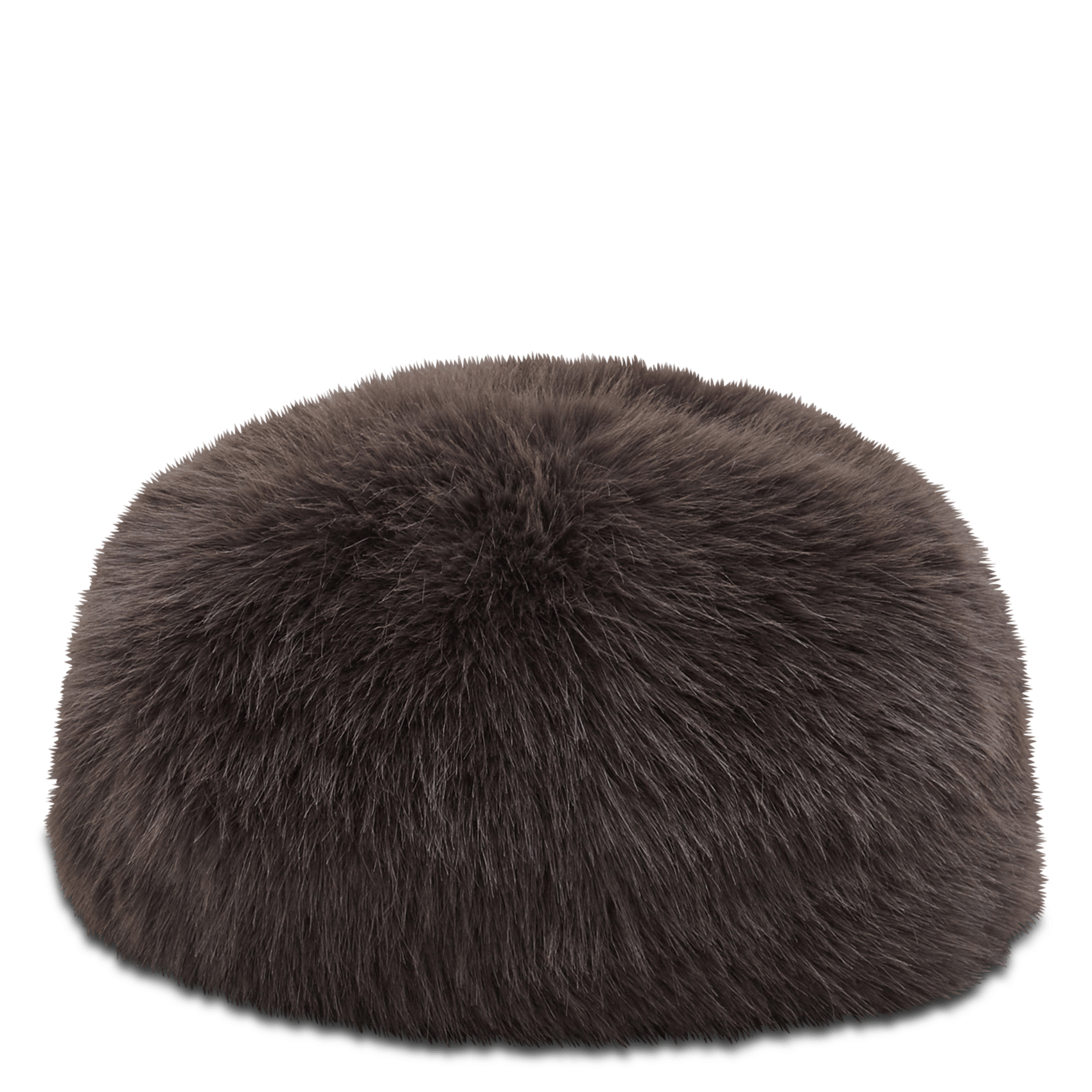 Faux-fur beanie GRACE ET MILA Brown