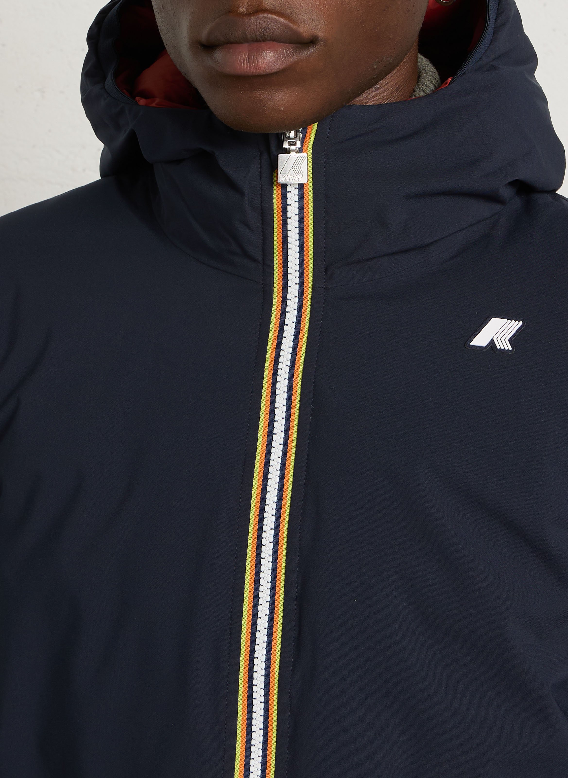 Daunenjacke mit Stehkragen K-WAY Blau