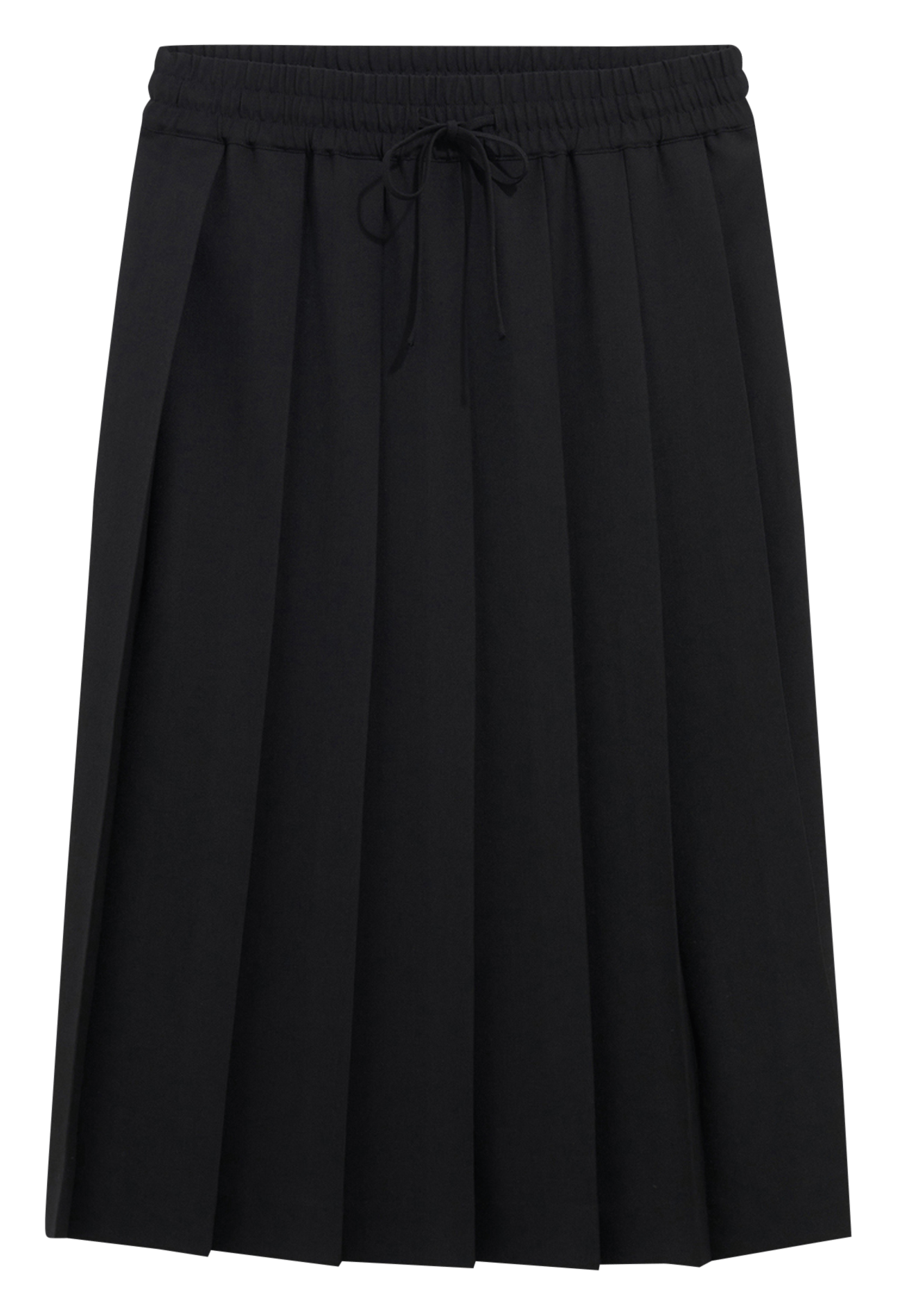 Geplooide midi-rok in effen kleur GERARD DAREL Zwart