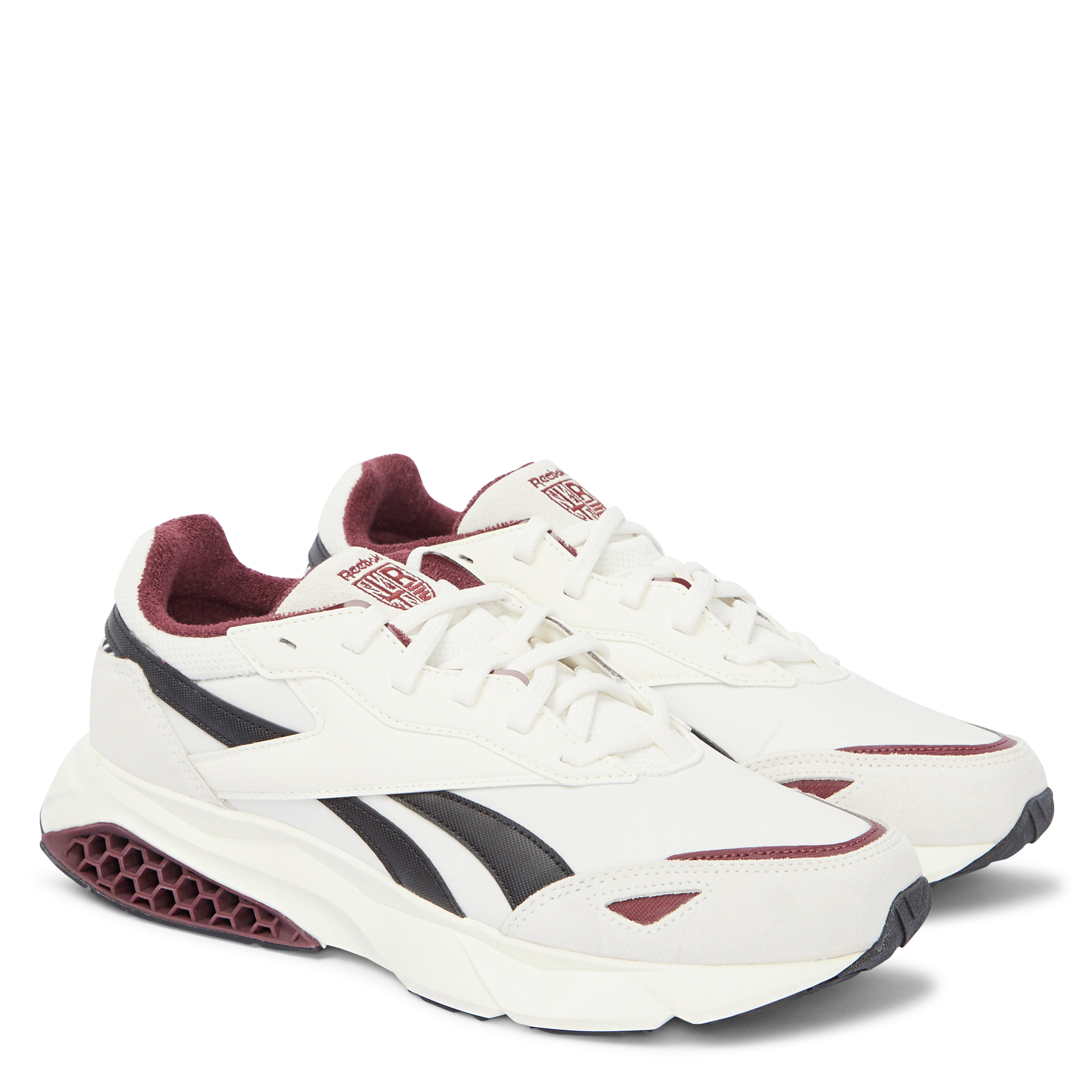 Low-top fabric sneakers REEBOK White