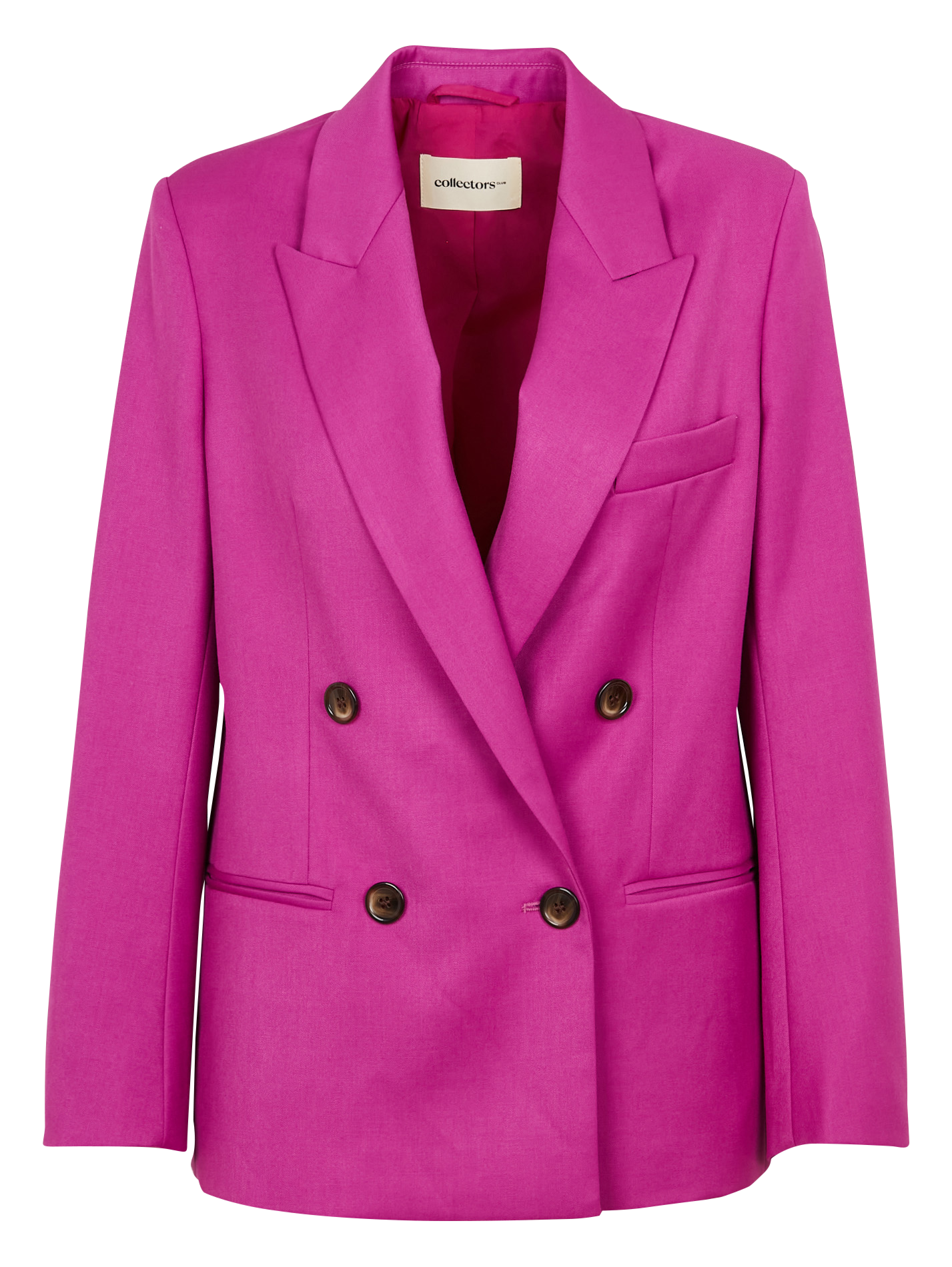 Ruimvallende blazer COLLECTORS CLUB Roze