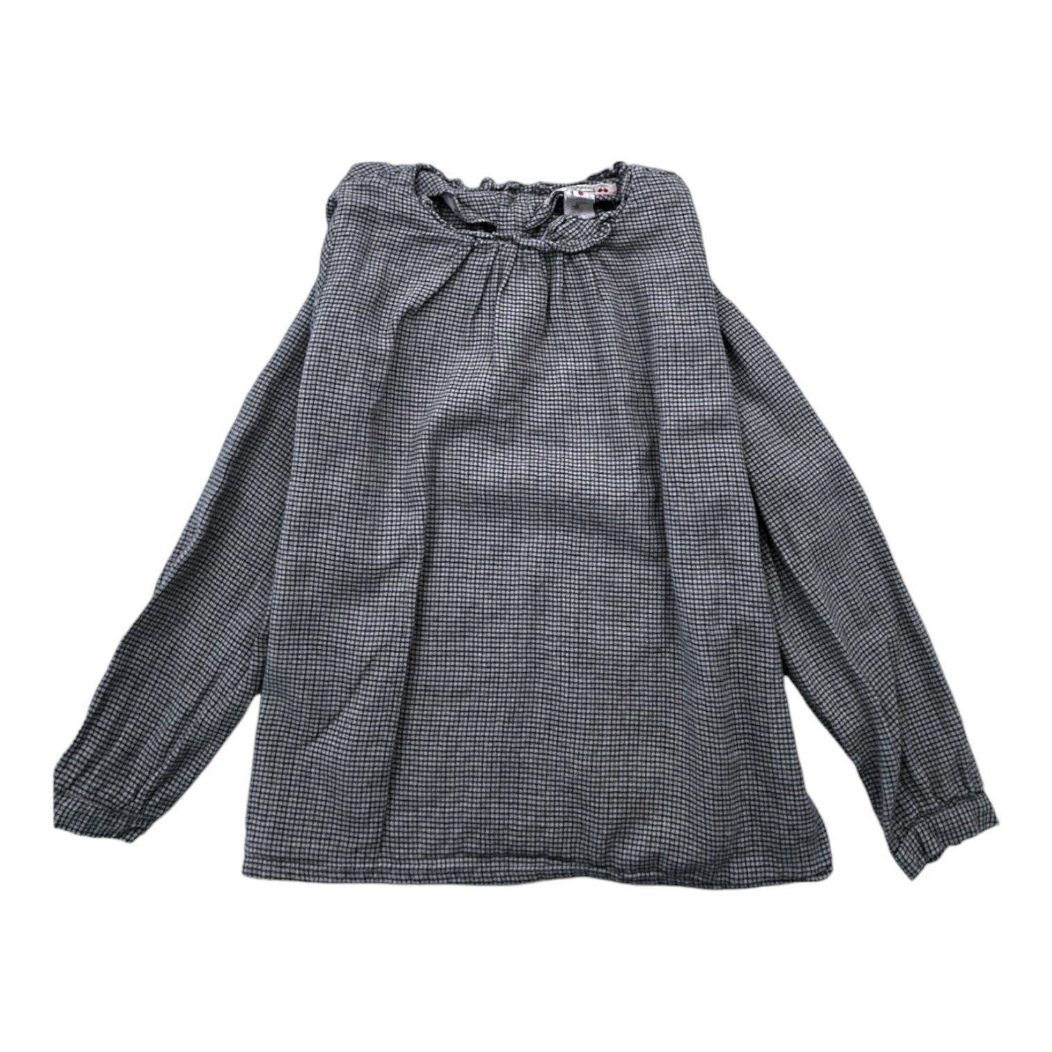 Grey Kids Shirt - 8 years BONPOINT - Seconde Main Grey