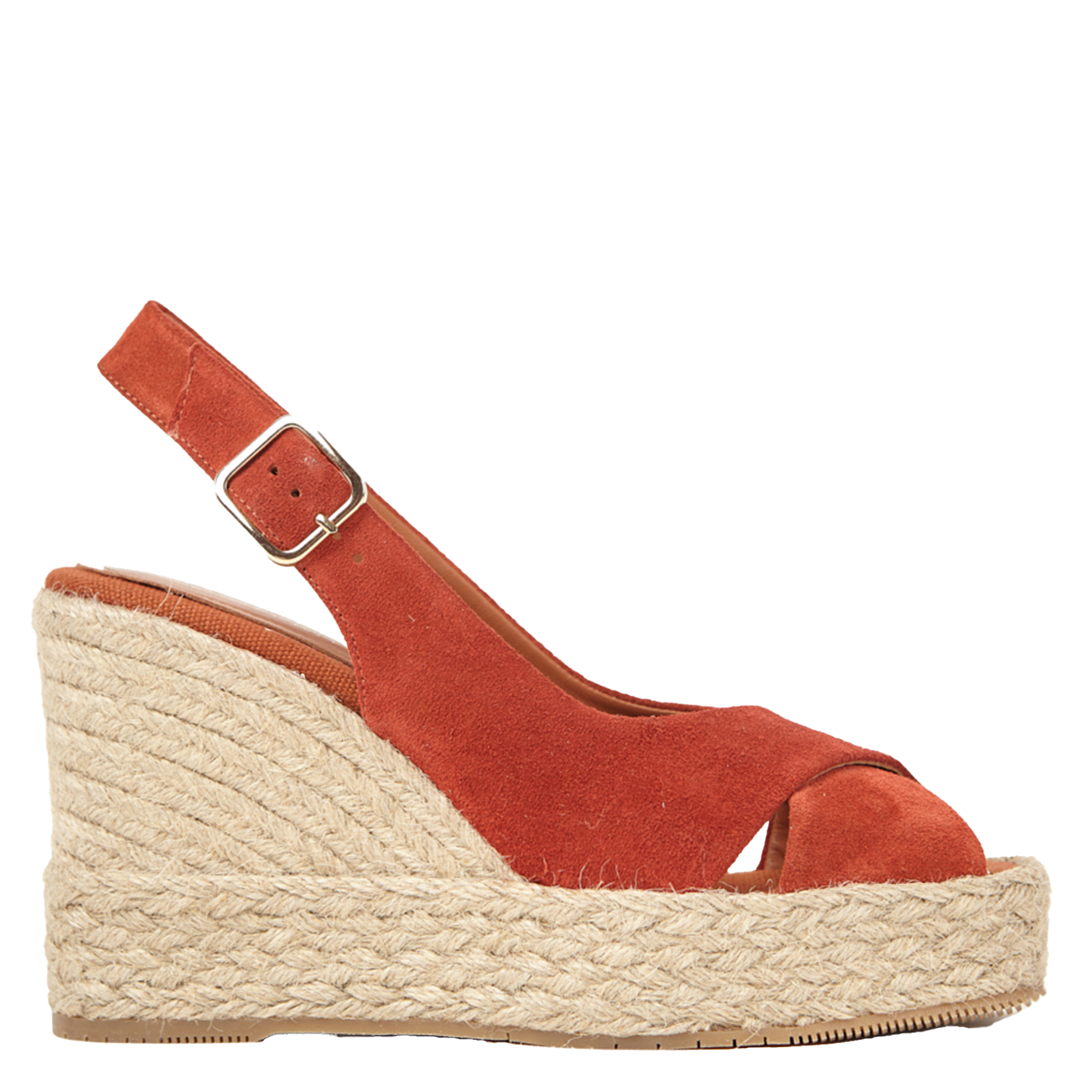 Sandales hautes en cuir PALOMITAS BY PALOMA BARCELO Orange