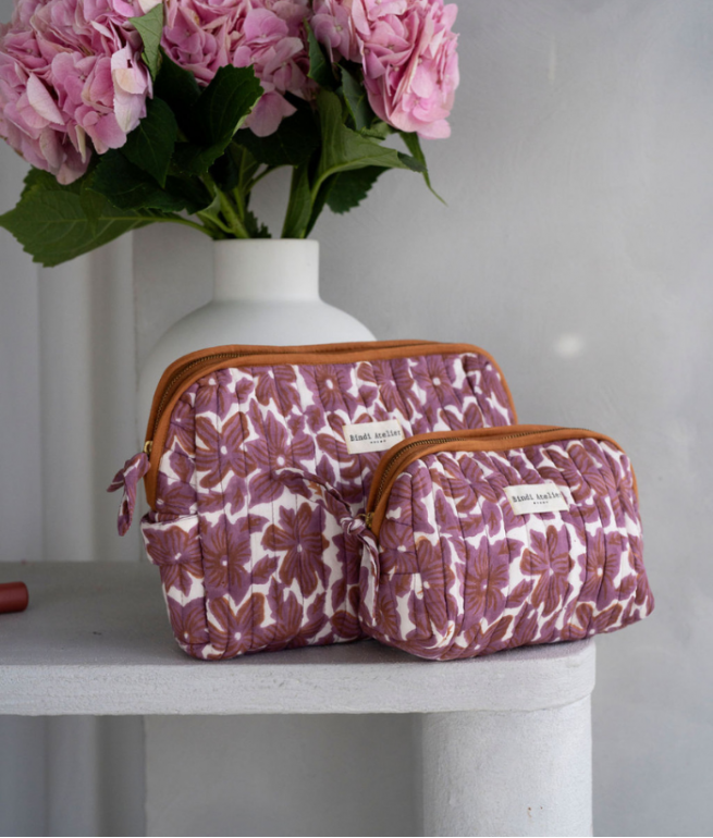 Sponge bag BINDI ATELIER Purple