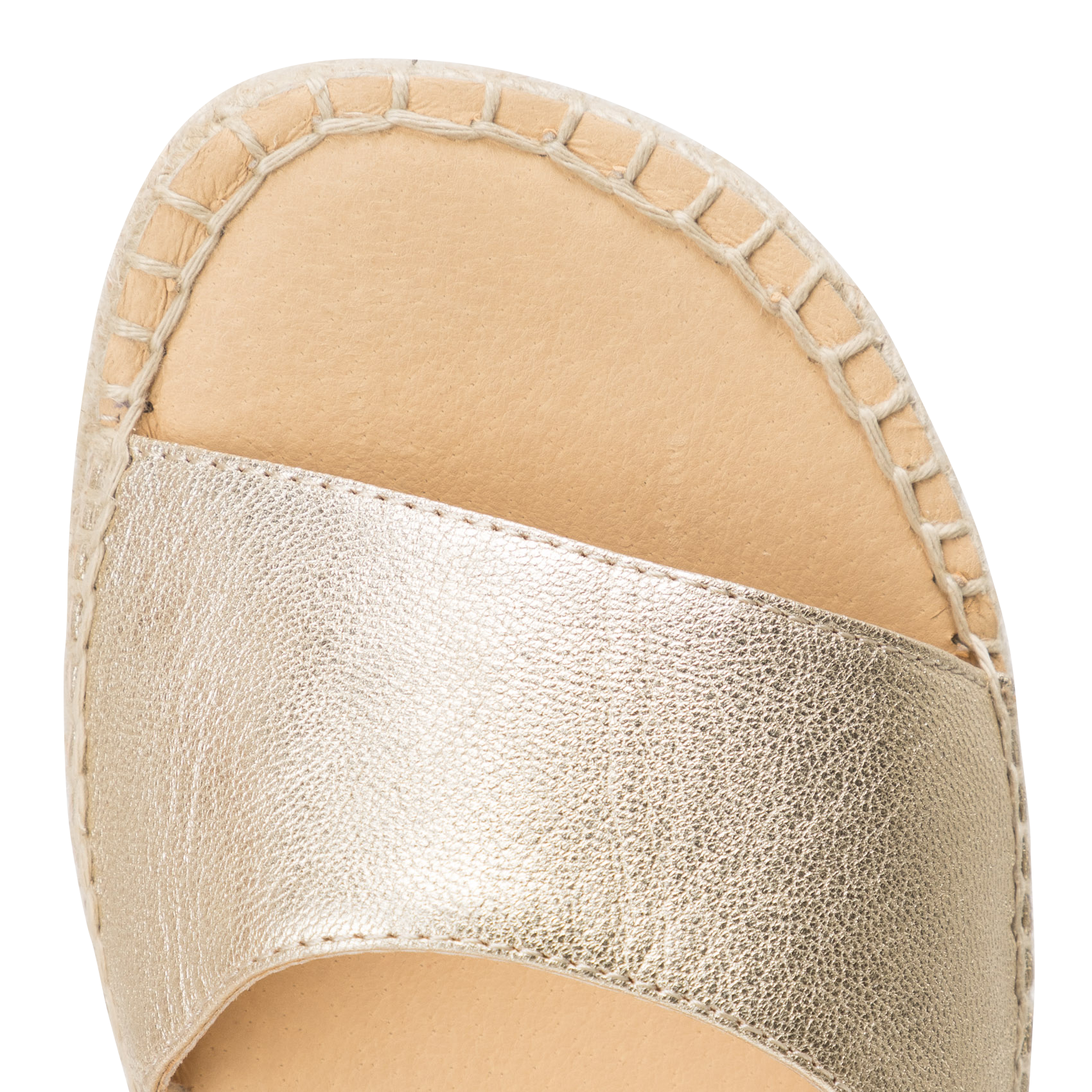 Fabia leather wedge sandals Met platine Mellow Yellow Women 16