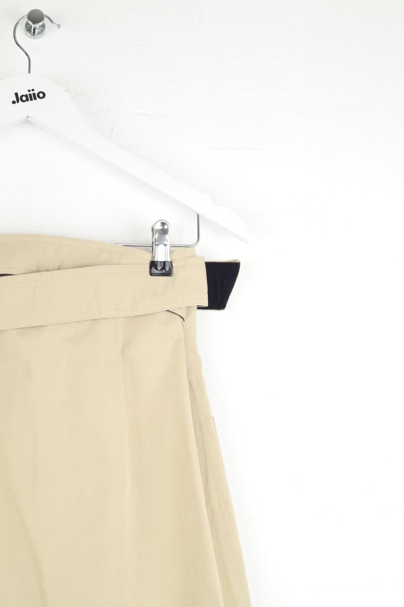 Cotton skirt TARA JARMON - Seconde Main Beige